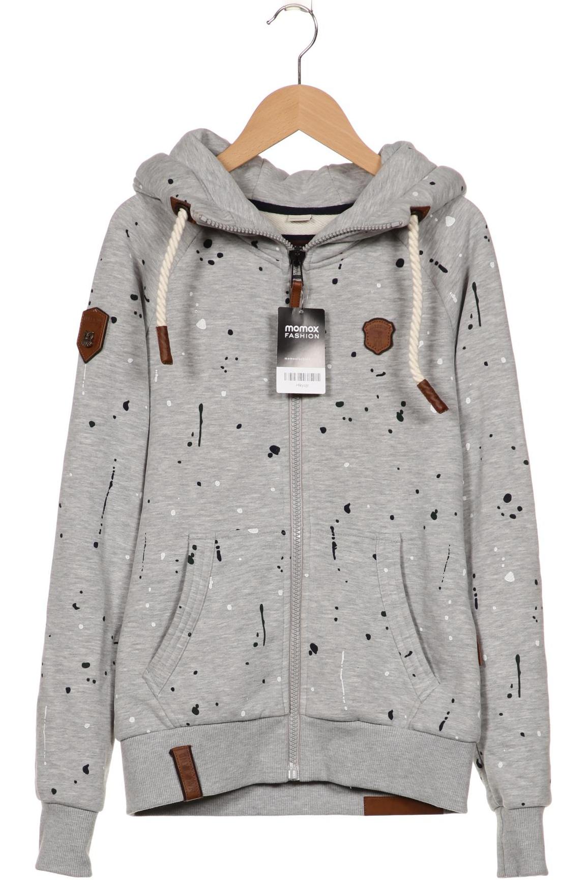 

Naketano Damen Kapuzenpullover, grau, Gr. 36
