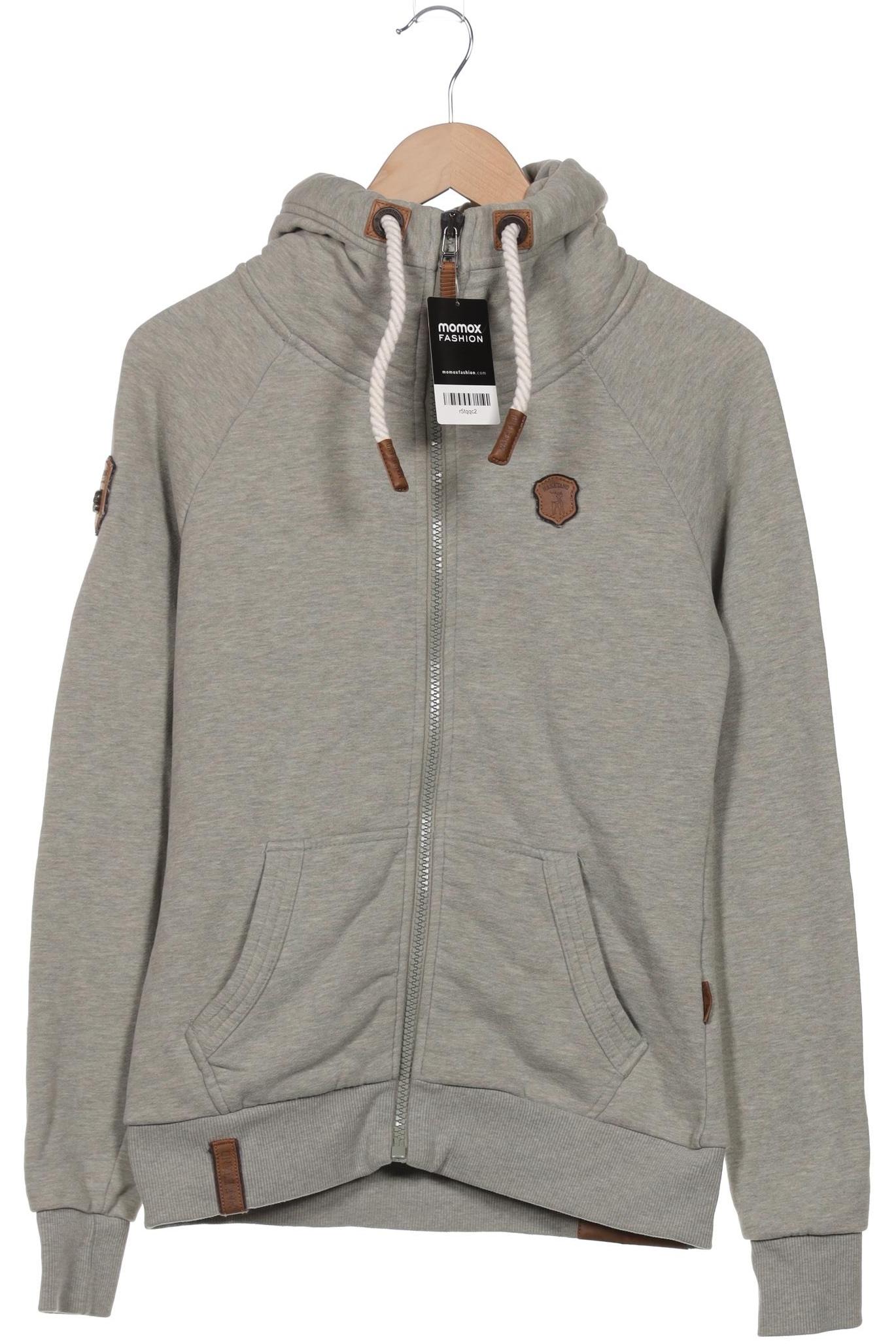 

Naketano Damen Kapuzenpullover, grau, Gr. 38