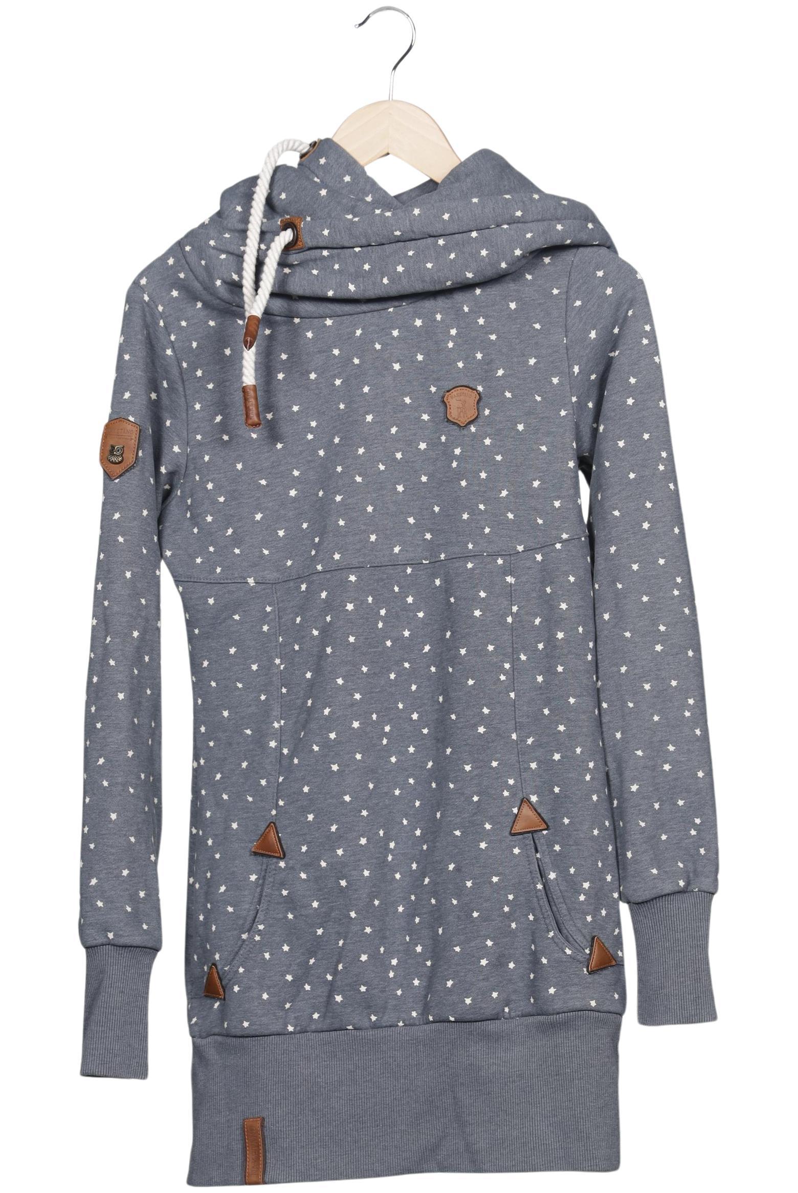 

Naketano Damen Kapuzenpullover, grau, Gr. 38