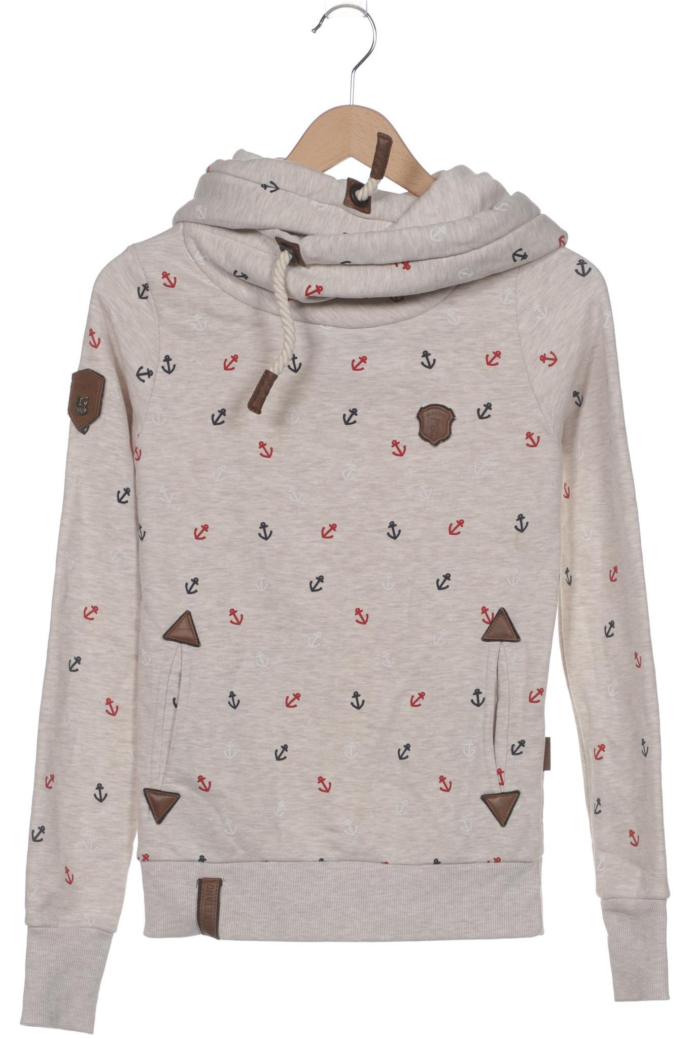 

Naketano Damen Kapuzenpullover, beige, Gr. 36