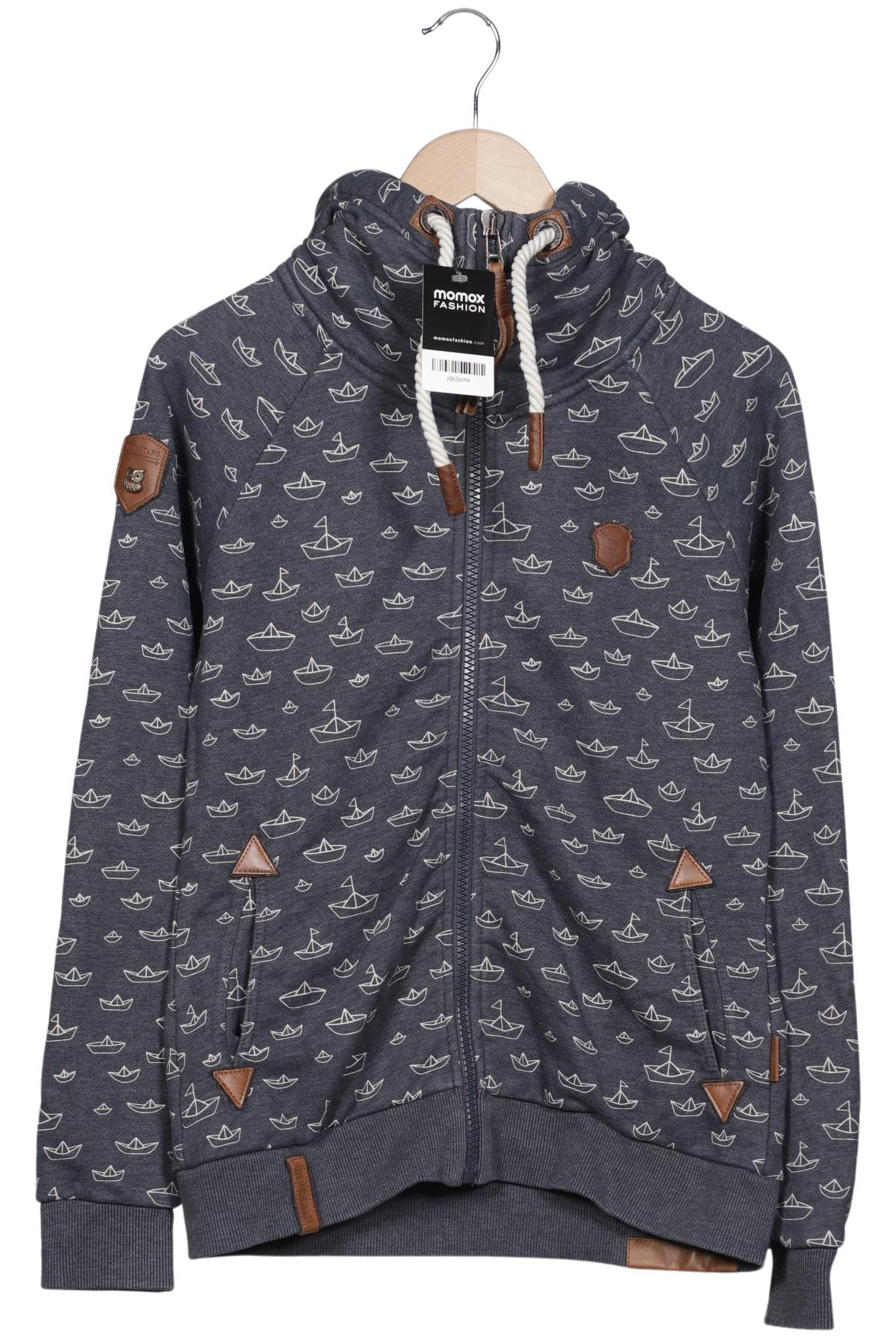 

Naketano Damen Kapuzenpullover, grau, Gr. 42