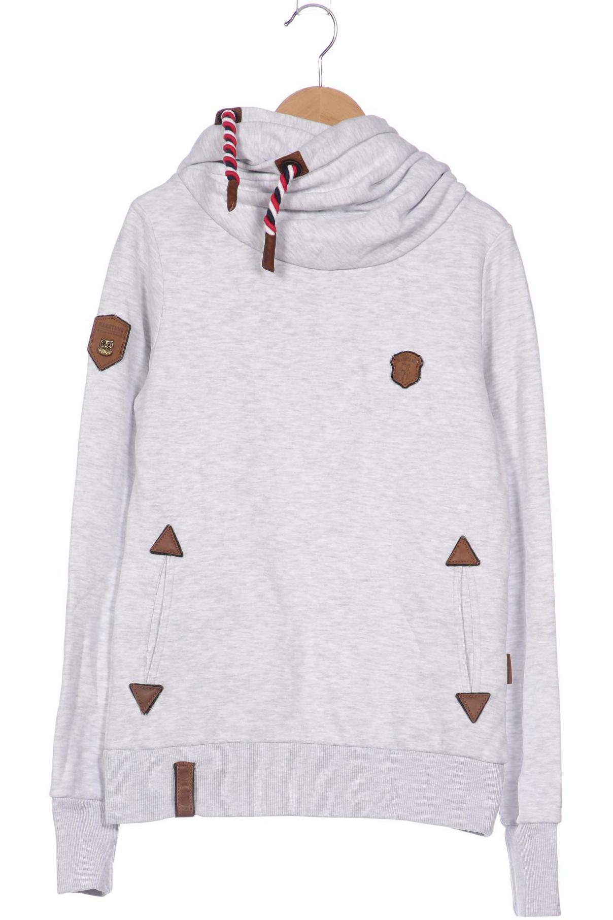 

Naketano Damen Kapuzenpullover, grau, Gr. 36