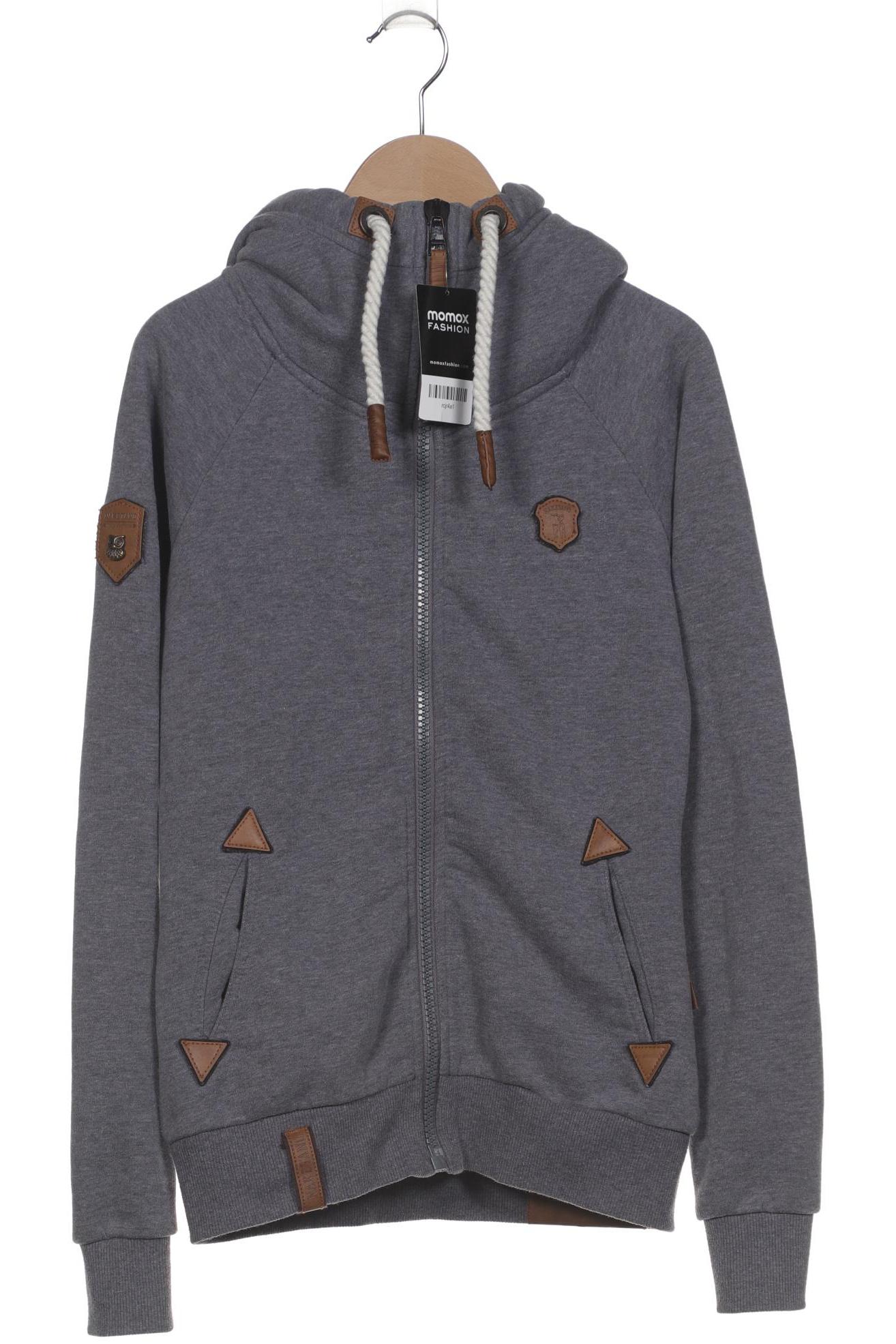 

Naketano Damen Kapuzenpullover, grau, Gr. 34