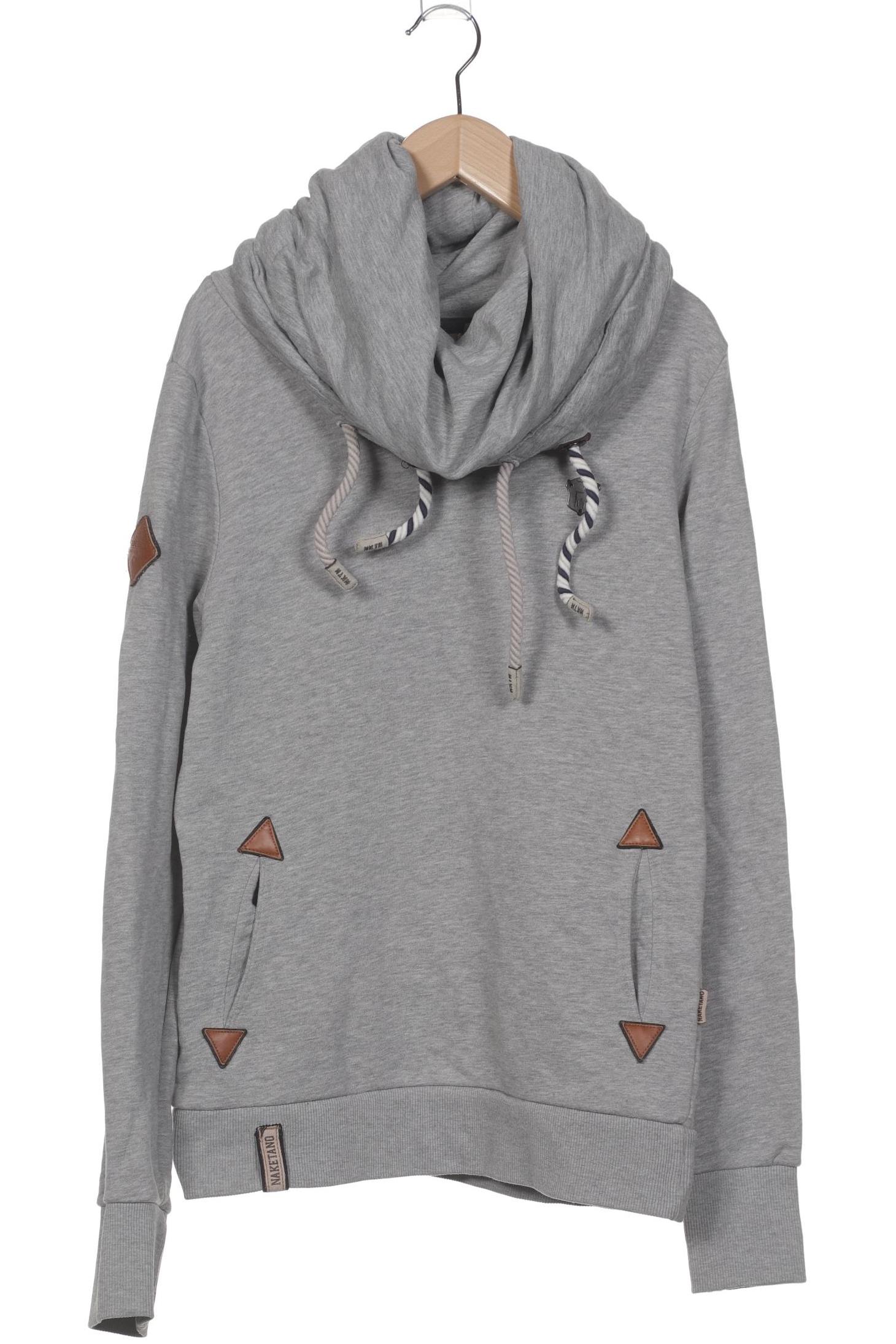 

Naketano Damen Kapuzenpullover, grau, Gr. 38