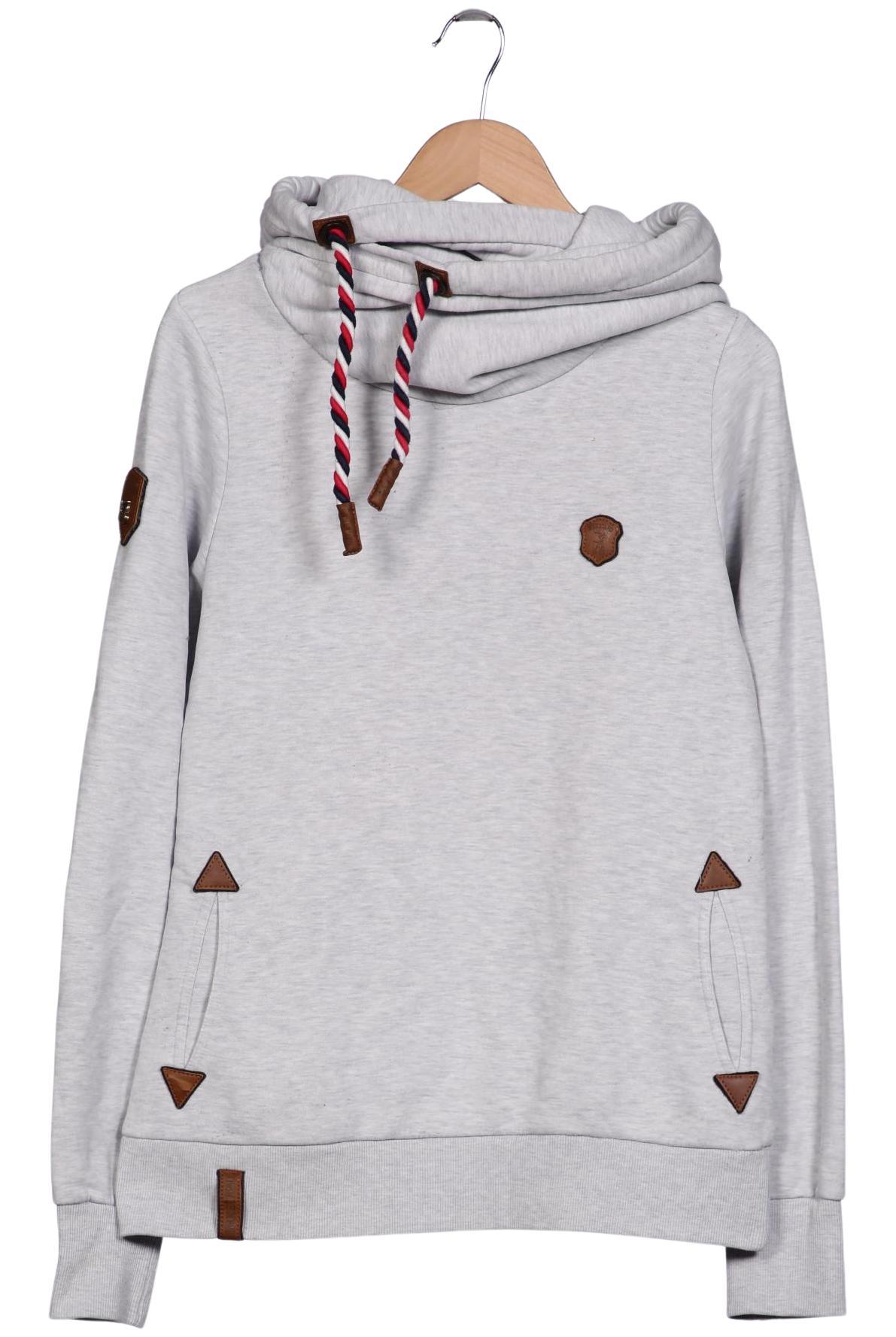 

Naketano Damen Kapuzenpullover, grau, Gr. 44