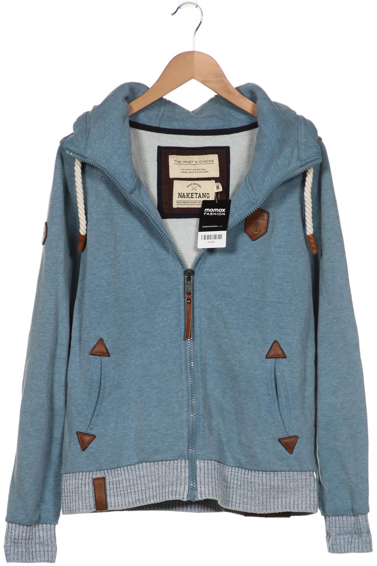 

Naketano Damen Kapuzenpullover, blau, Gr. 38
