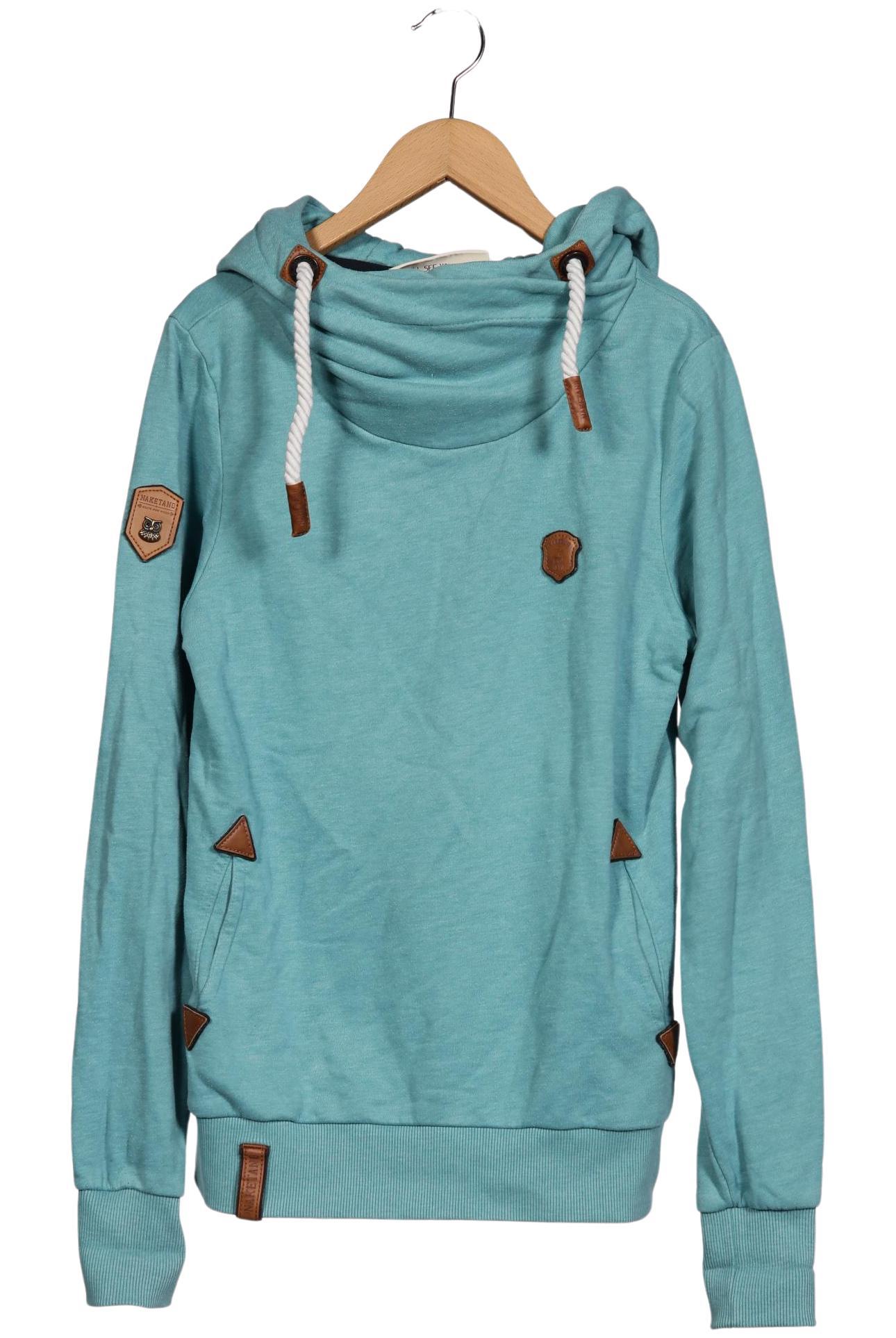 

Naketano Damen Kapuzenpullover, türkis, Gr. 38