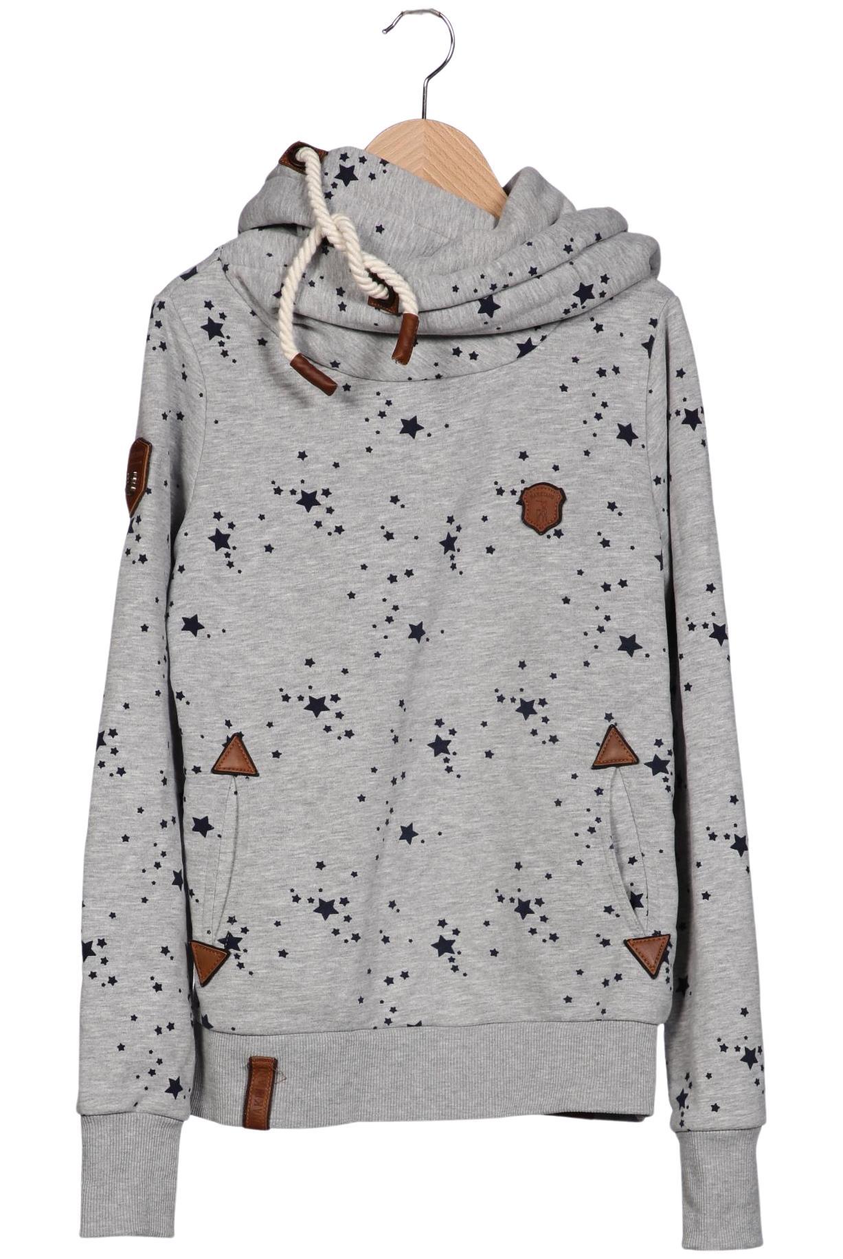 

Naketano Damen Kapuzenpullover, grau, Gr. 36