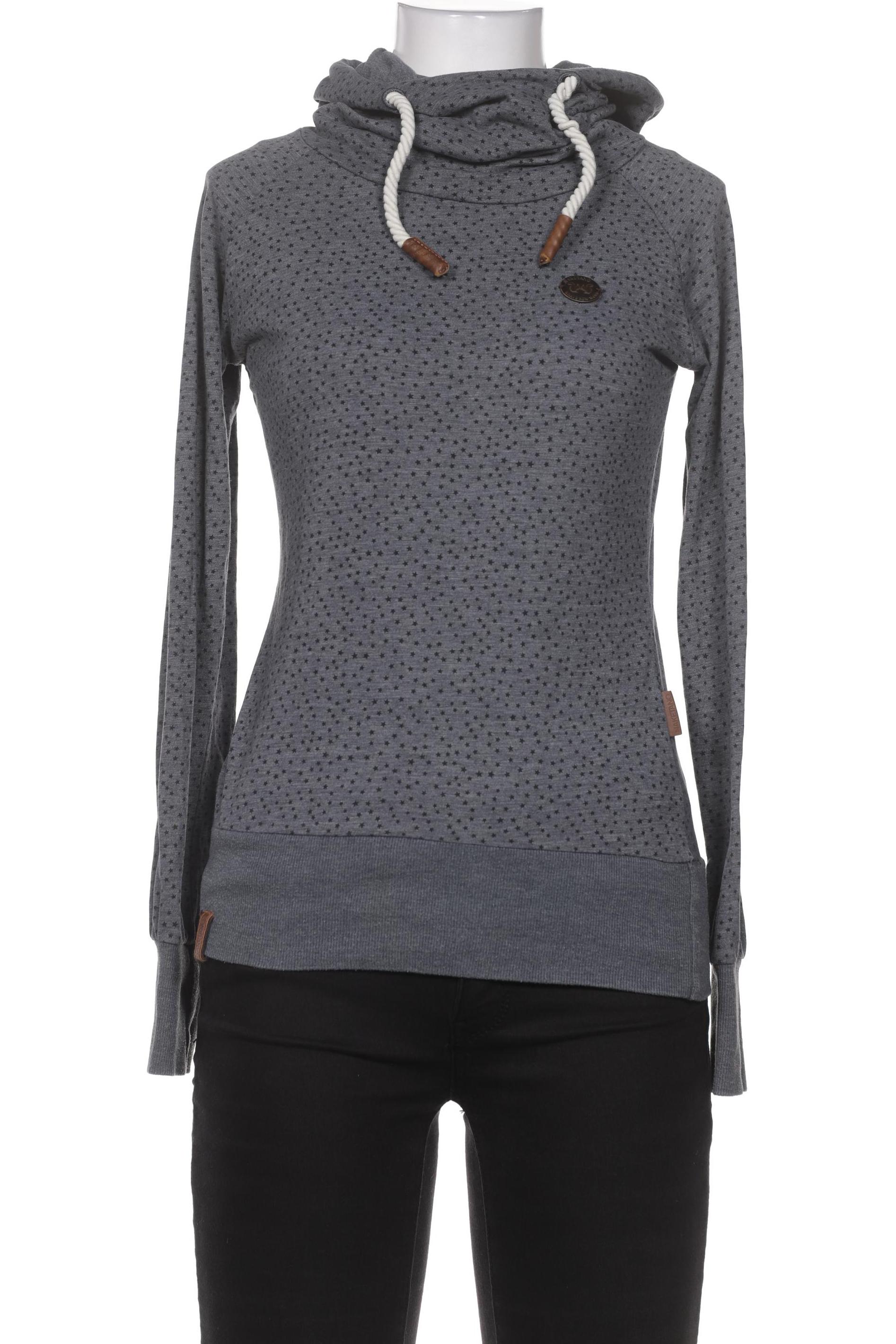 

Naketano Damen Kapuzenpullover, grau, Gr. 34