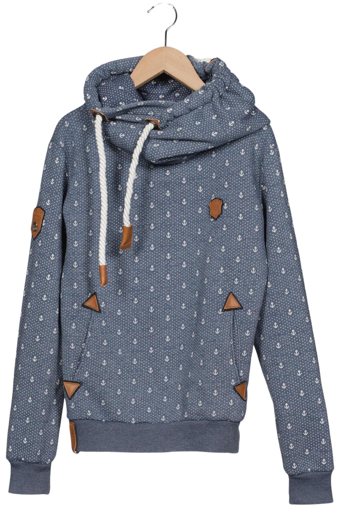 

Naketano Damen Kapuzenpullover, blau, Gr. 38