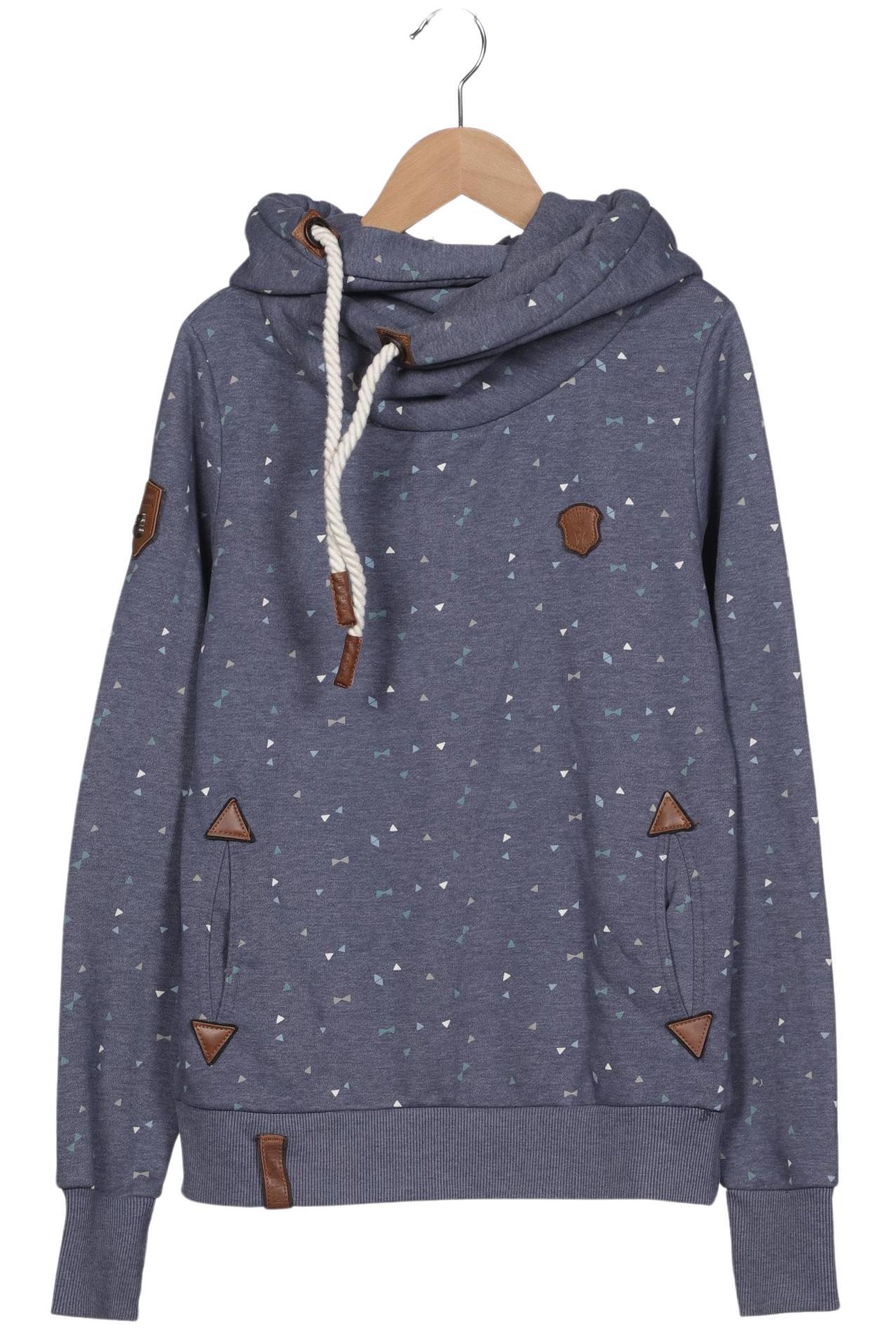 

Naketano Damen Kapuzenpullover, blau, Gr. 38