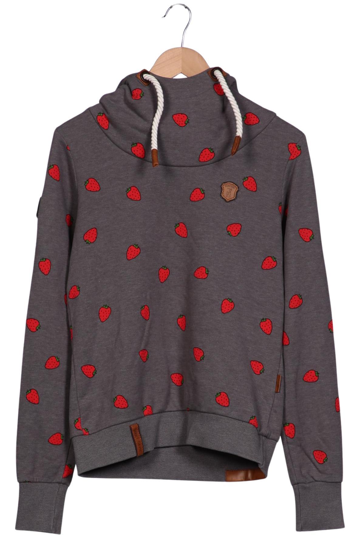 

Naketano Damen Kapuzenpullover, grau, Gr. 38