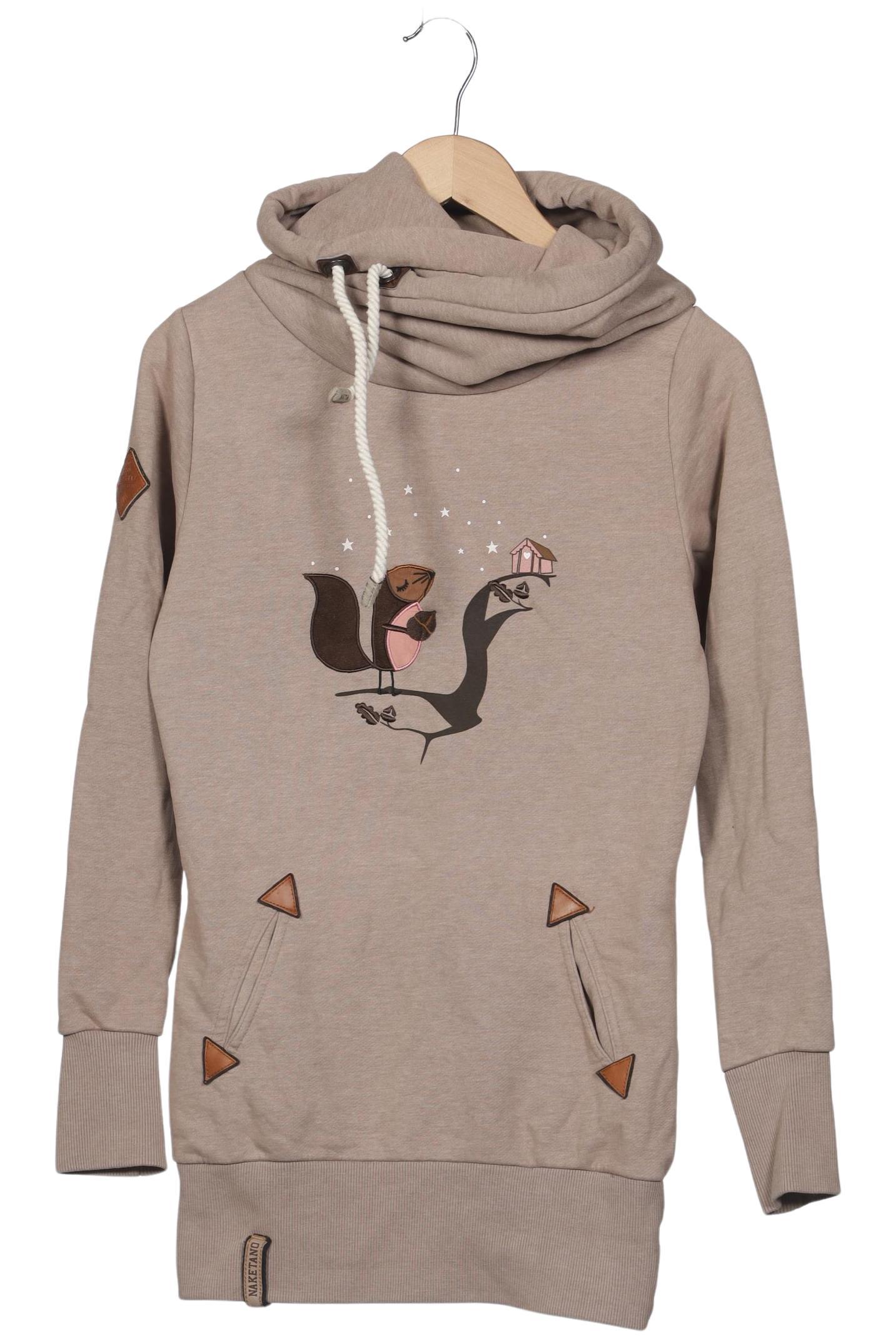 

Naketano Damen Kapuzenpullover, beige, Gr. 36