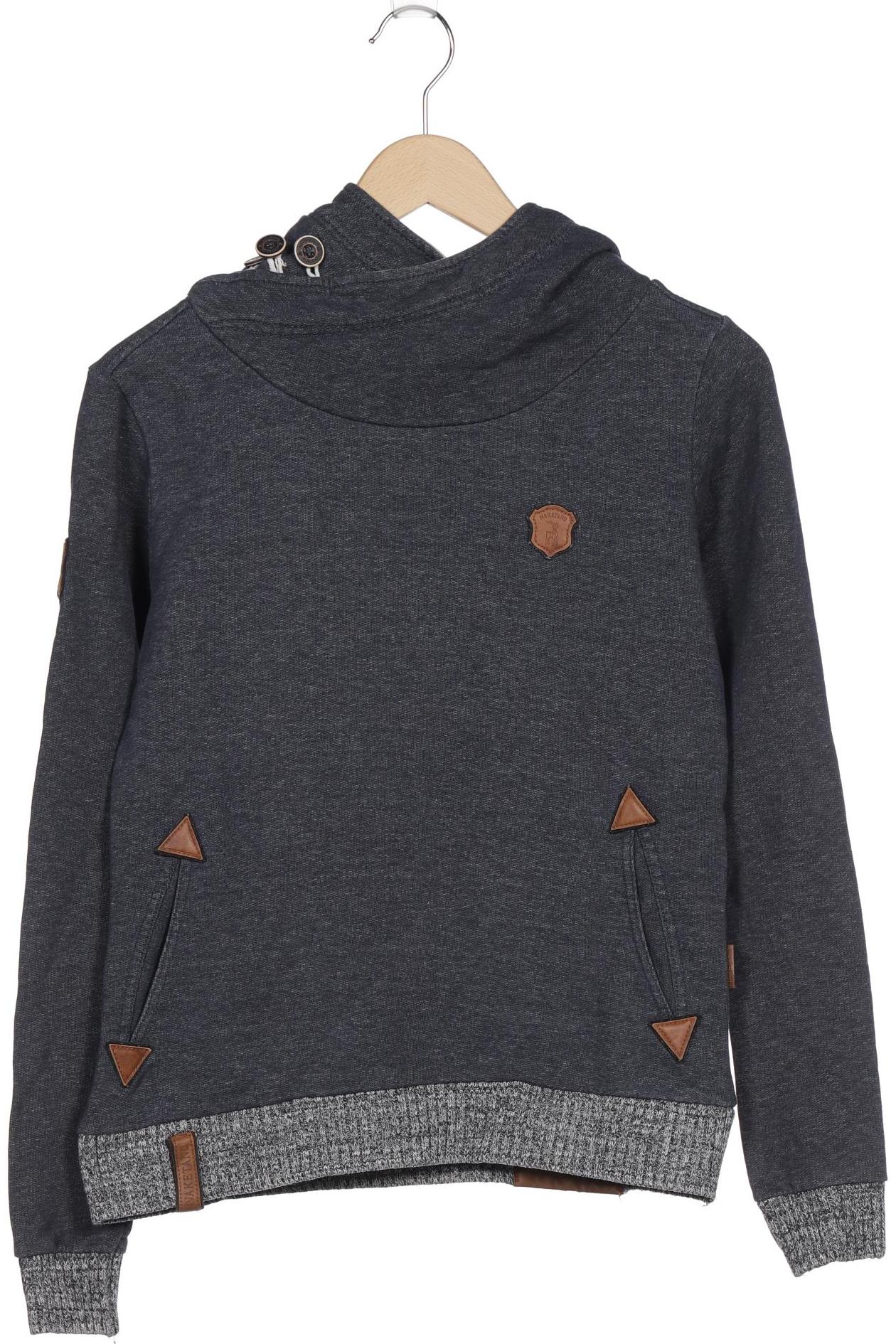 

Naketano Damen Kapuzenpullover, grau, Gr. 36