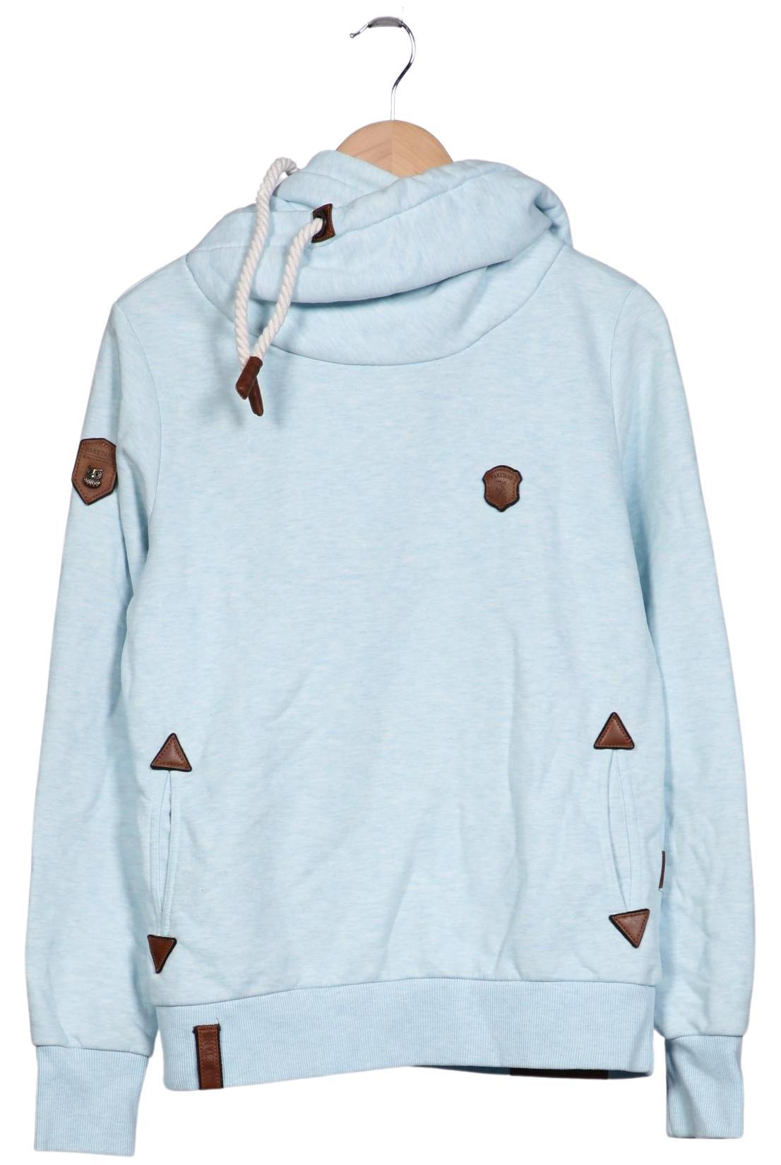 

Naketano Damen Kapuzenpullover, hellblau, Gr. 44