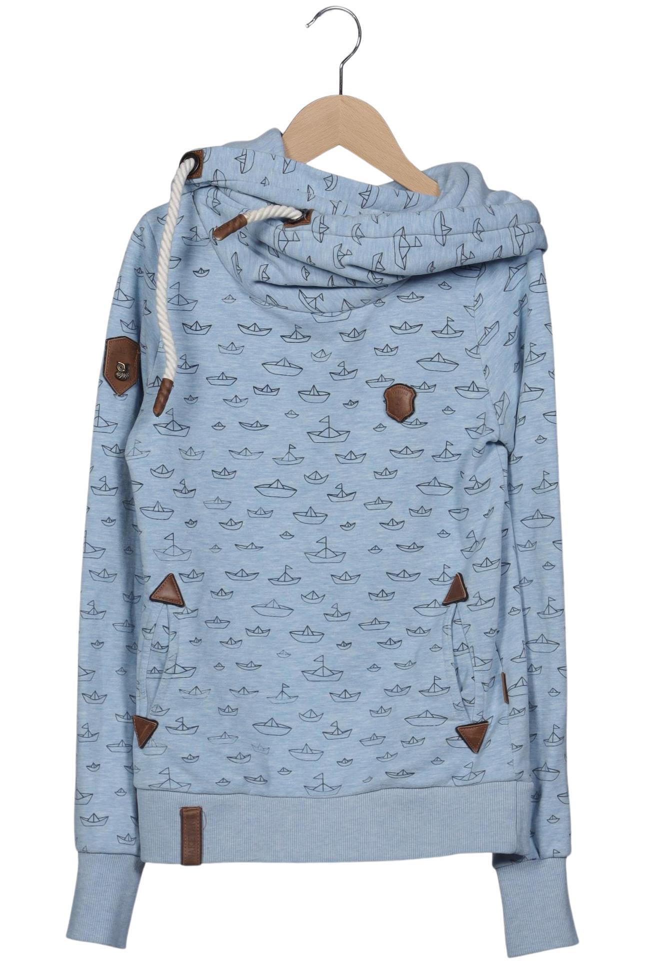 

Naketano Damen Kapuzenpullover, hellblau, Gr. 36