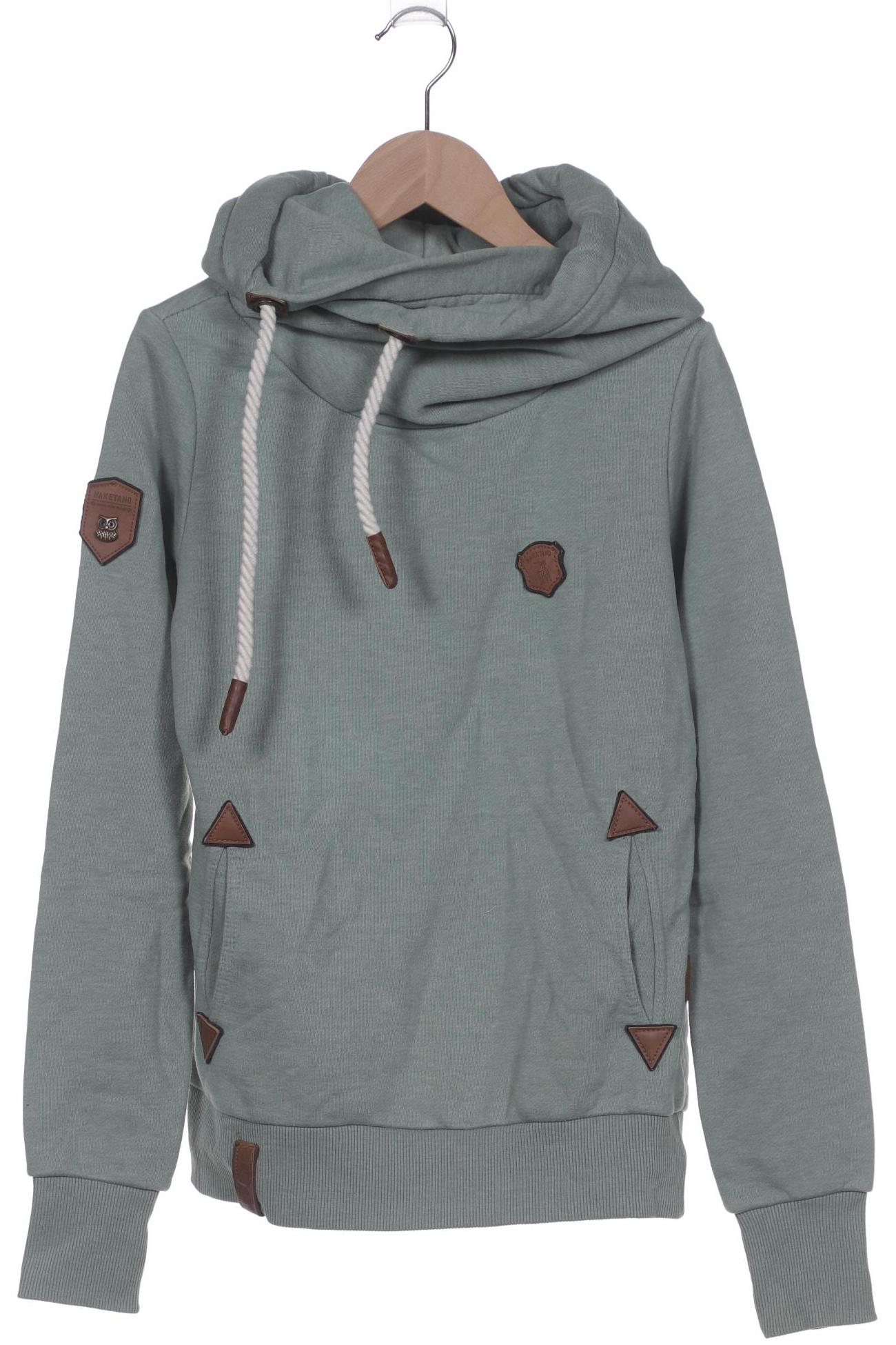 

Naketano Damen Kapuzenpullover, grün, Gr. 36