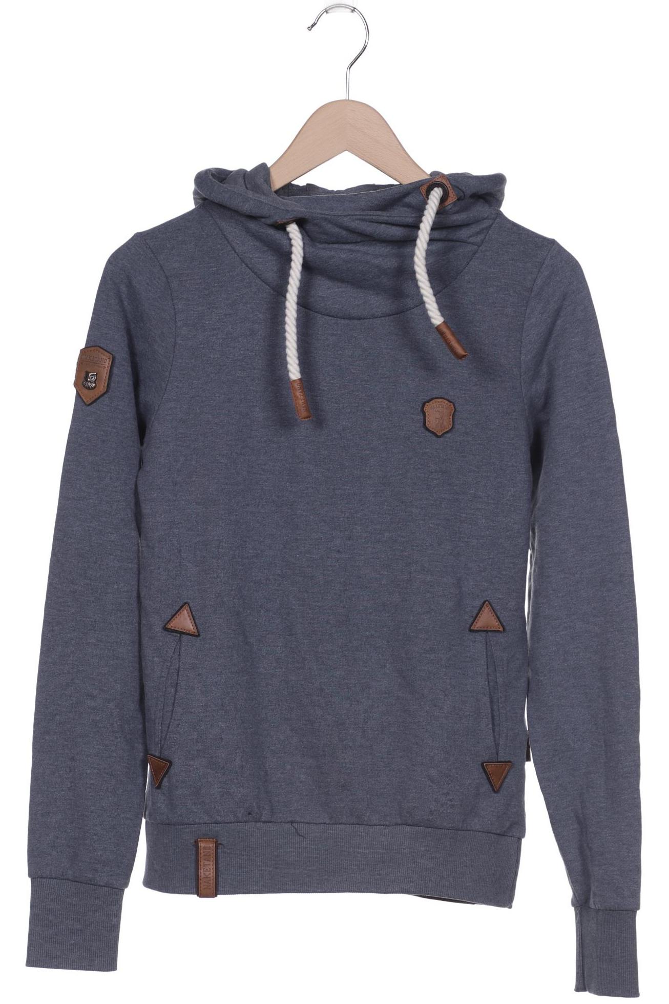 

Naketano Damen Kapuzenpullover, blau, Gr. 36