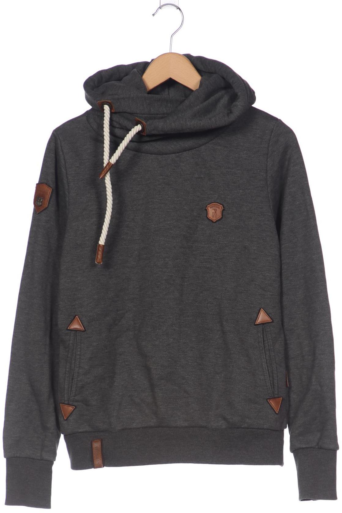 

Naketano Damen Kapuzenpullover, grau, Gr. 42