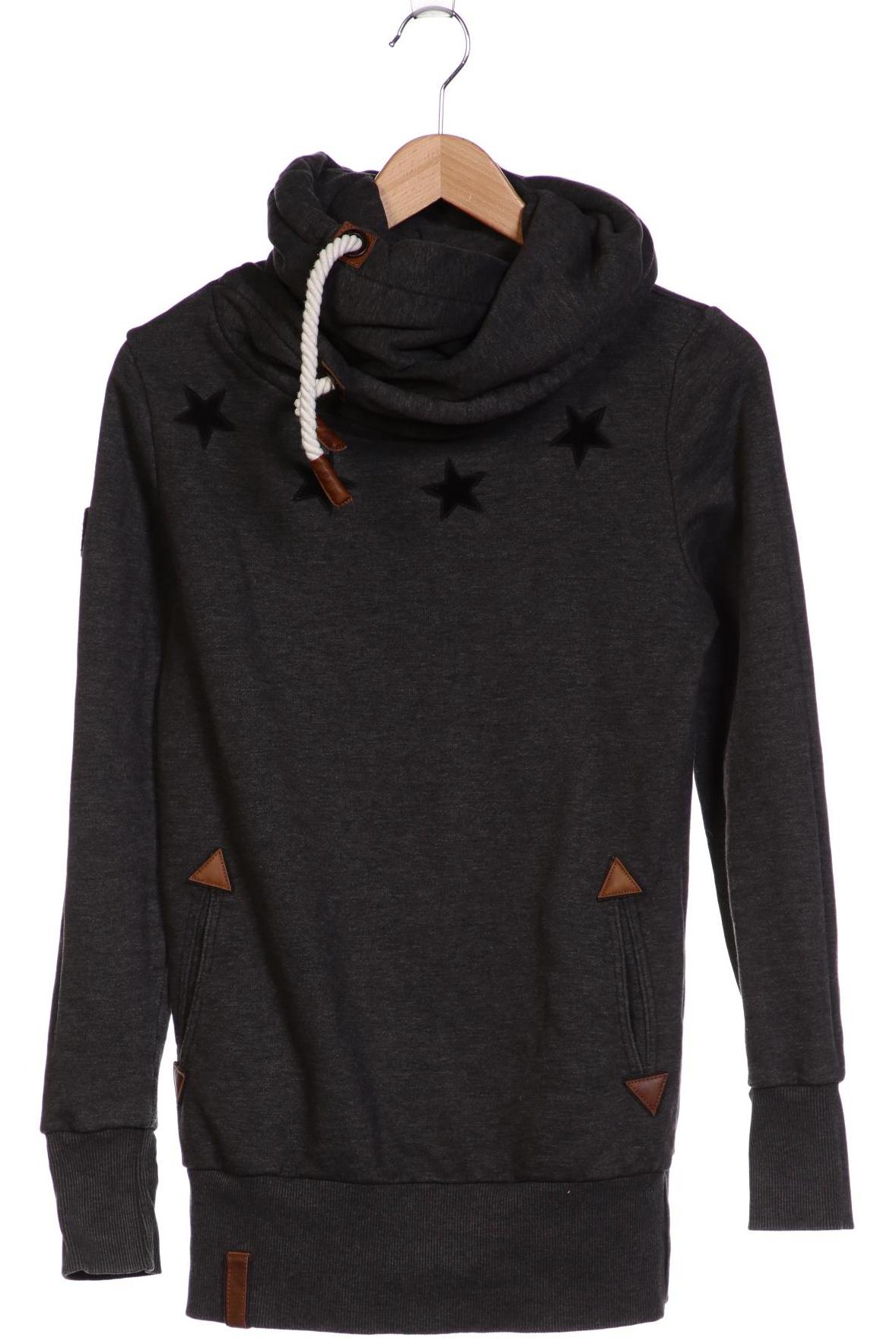 

Naketano Damen Kapuzenpullover, grau, Gr. 38