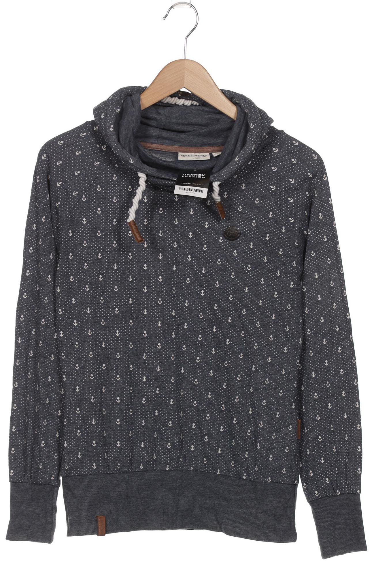 

Naketano Damen Kapuzenpullover, grau, Gr. 38