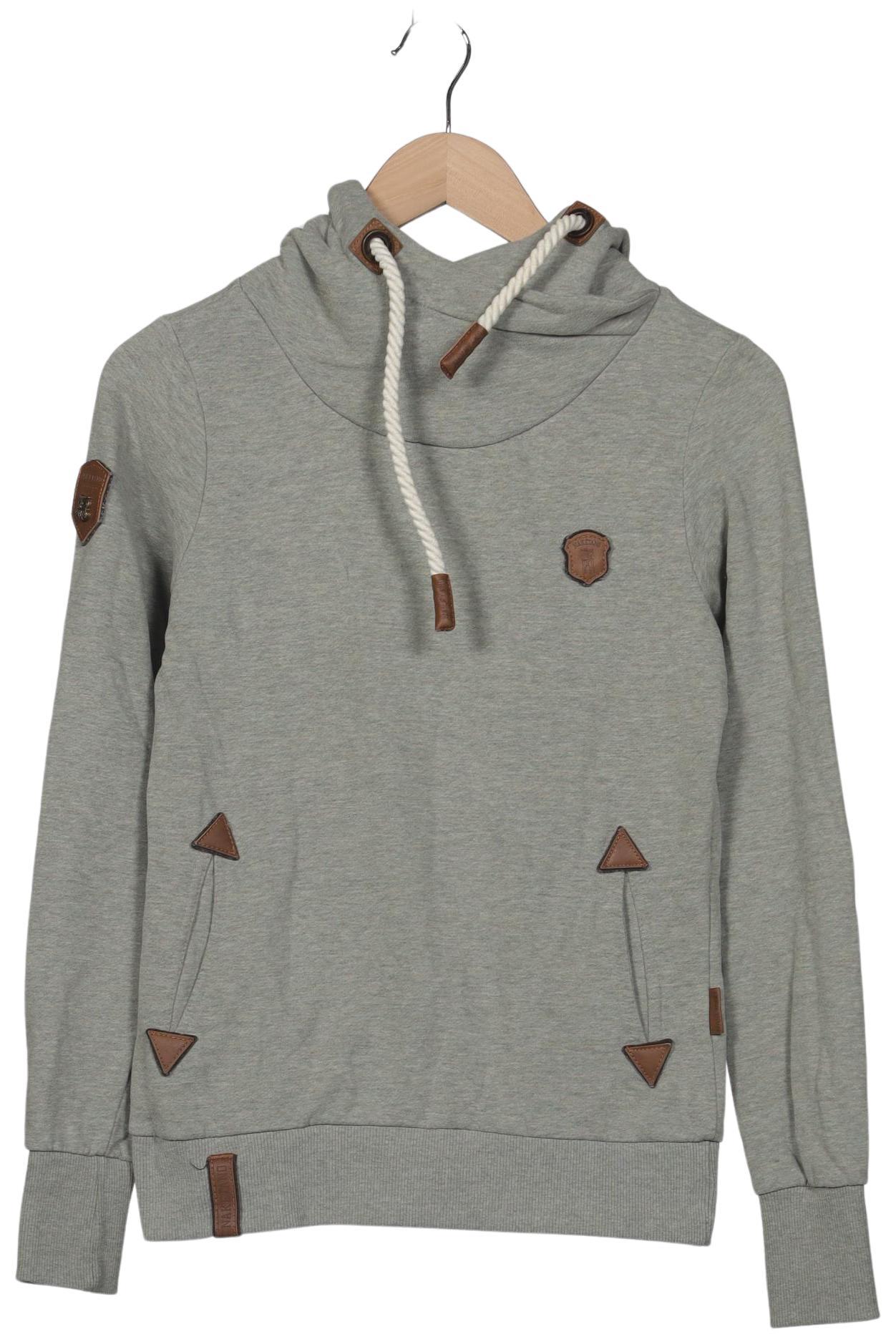 

Naketano Damen Kapuzenpullover, grau, Gr. 34