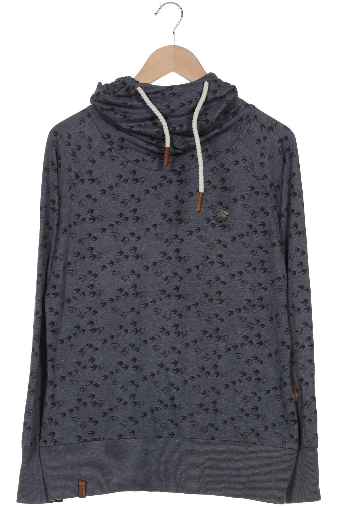 

Naketano Damen Kapuzenpullover, grau, Gr. 44