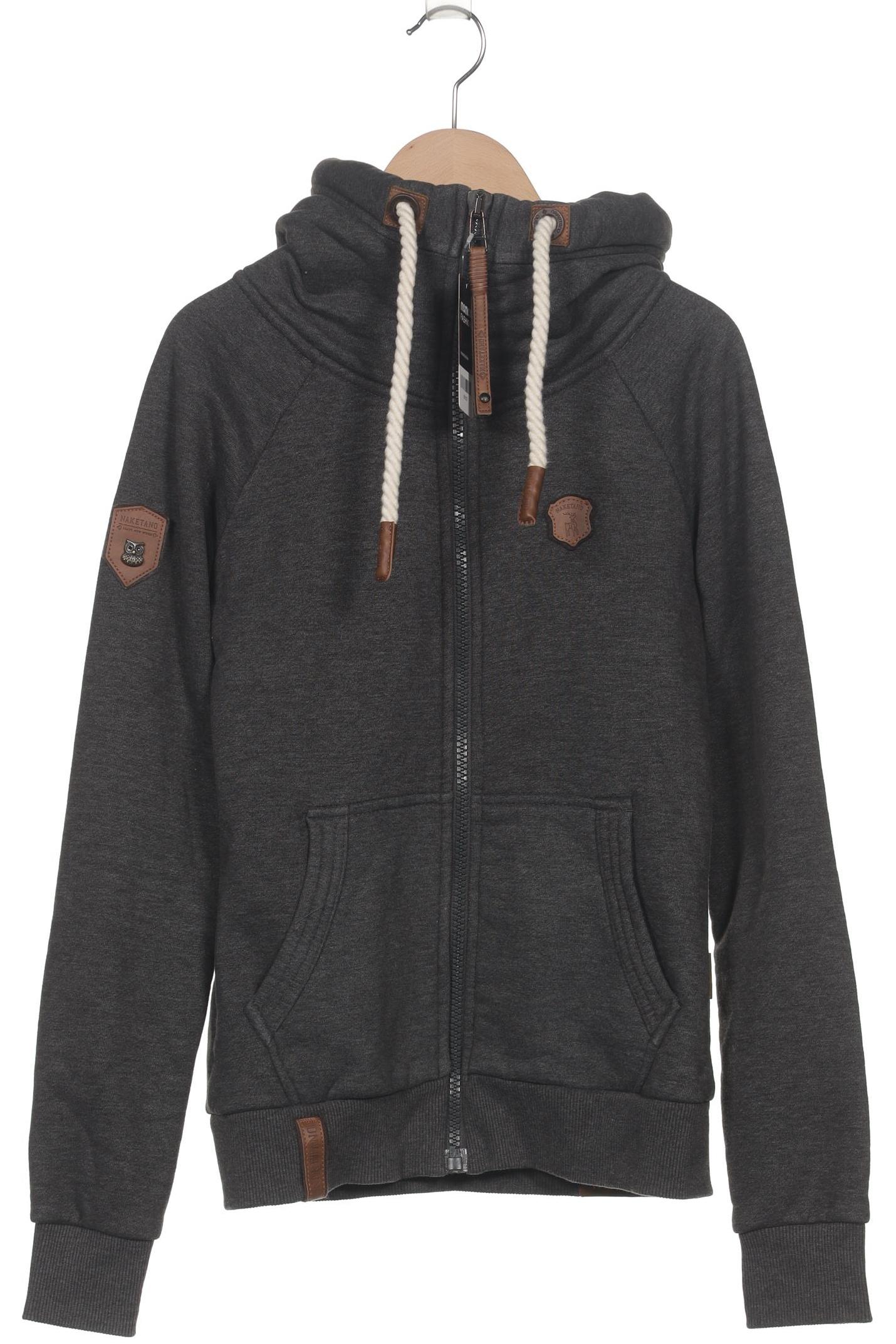 

Naketano Damen Kapuzenpullover, grau, Gr. 36