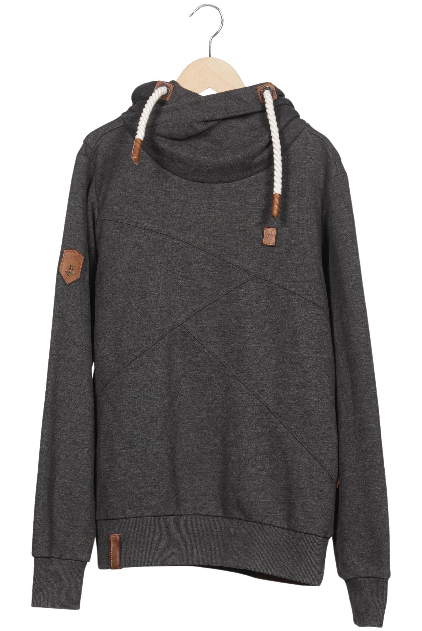 

Naketano Damen Kapuzenpullover, grau, Gr. 38