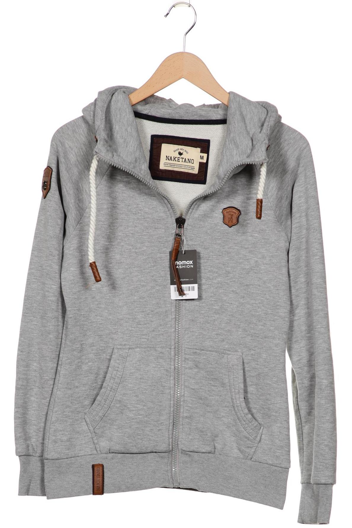 

Naketano Damen Kapuzenpullover, grau, Gr. 38