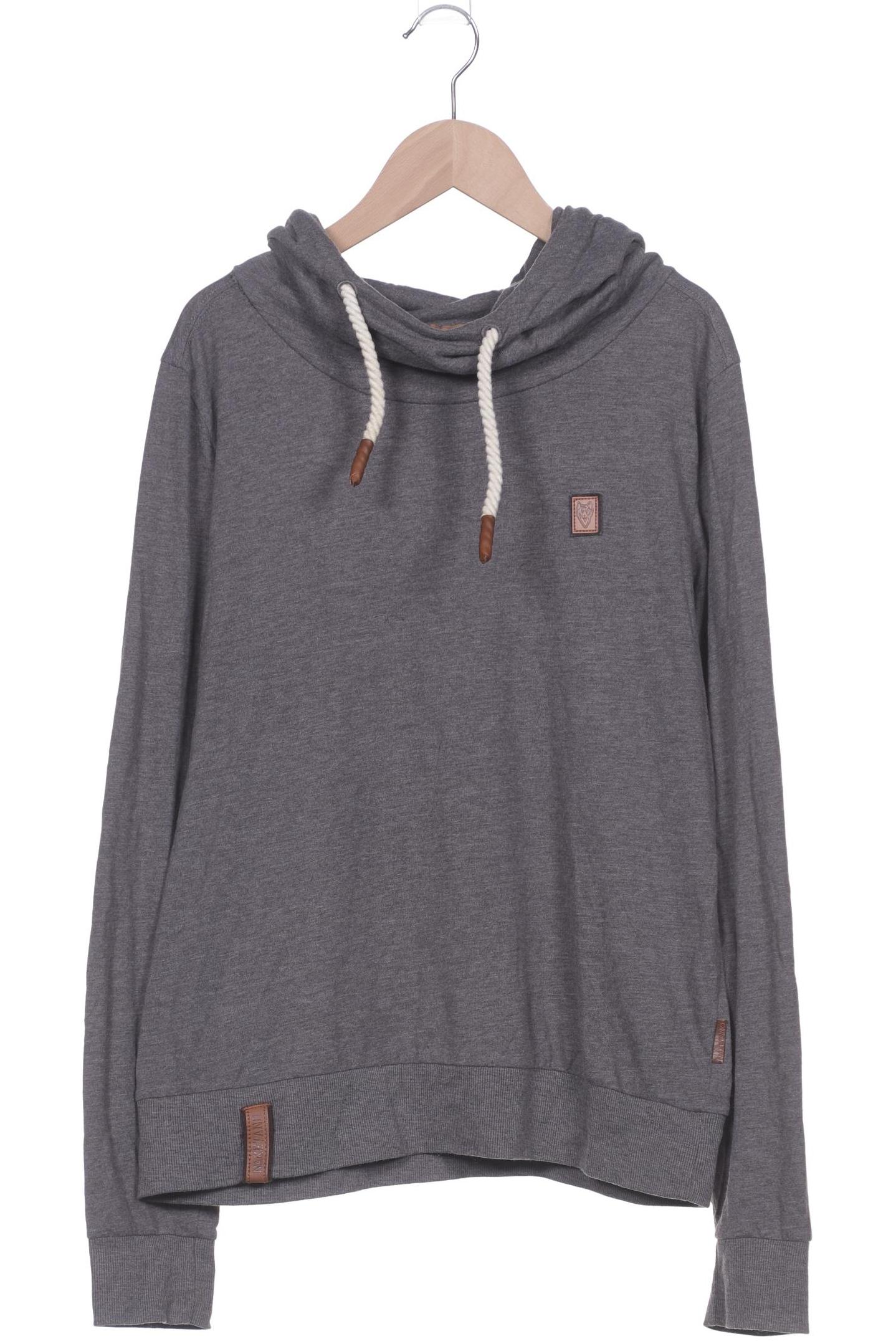 

Naketano Damen Kapuzenpullover, grau, Gr. 38
