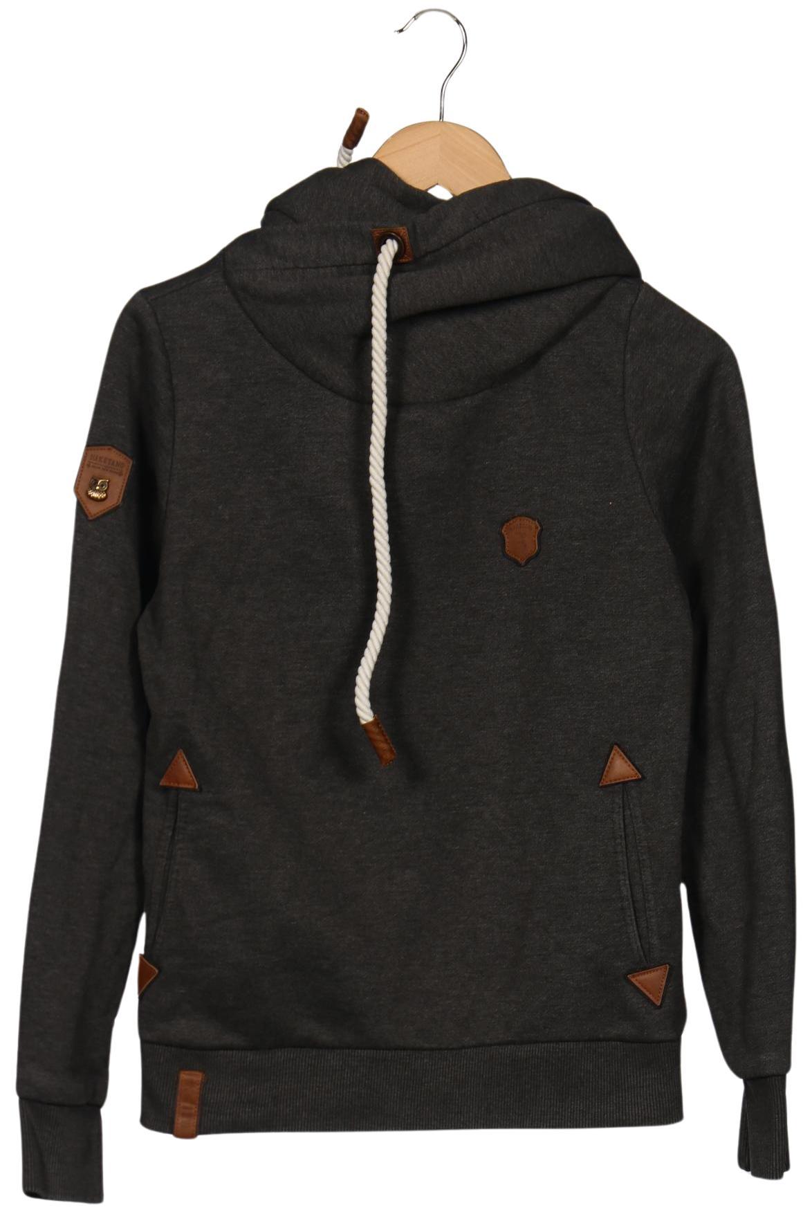 

Naketano Damen Kapuzenpullover, grau, Gr. 42