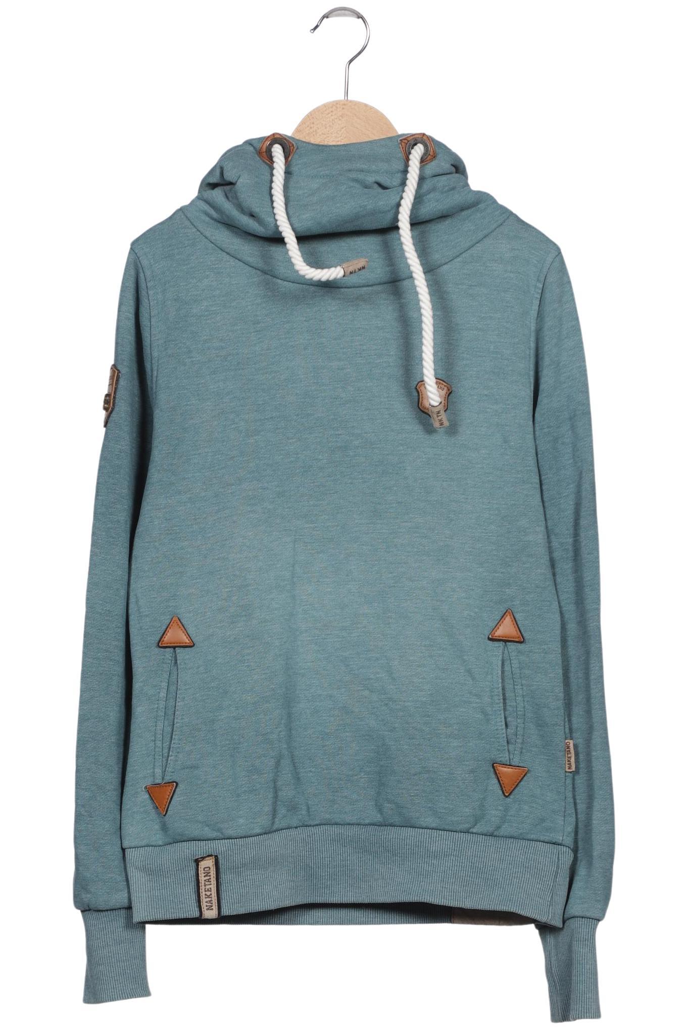 

Naketano Damen Kapuzenpullover, türkis, Gr. 36
