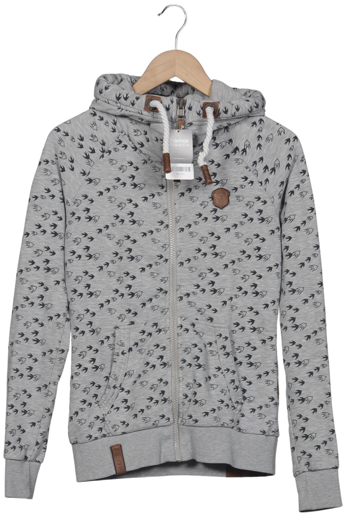 

Naketano Damen Kapuzenpullover, grau, Gr. 38