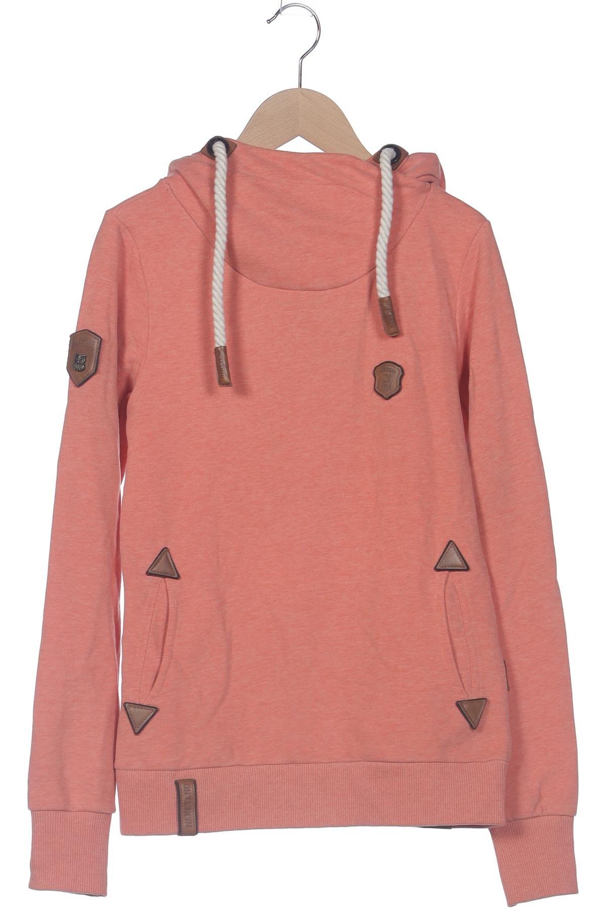 

Naketano Damen Kapuzenpullover, orange, Gr. 34