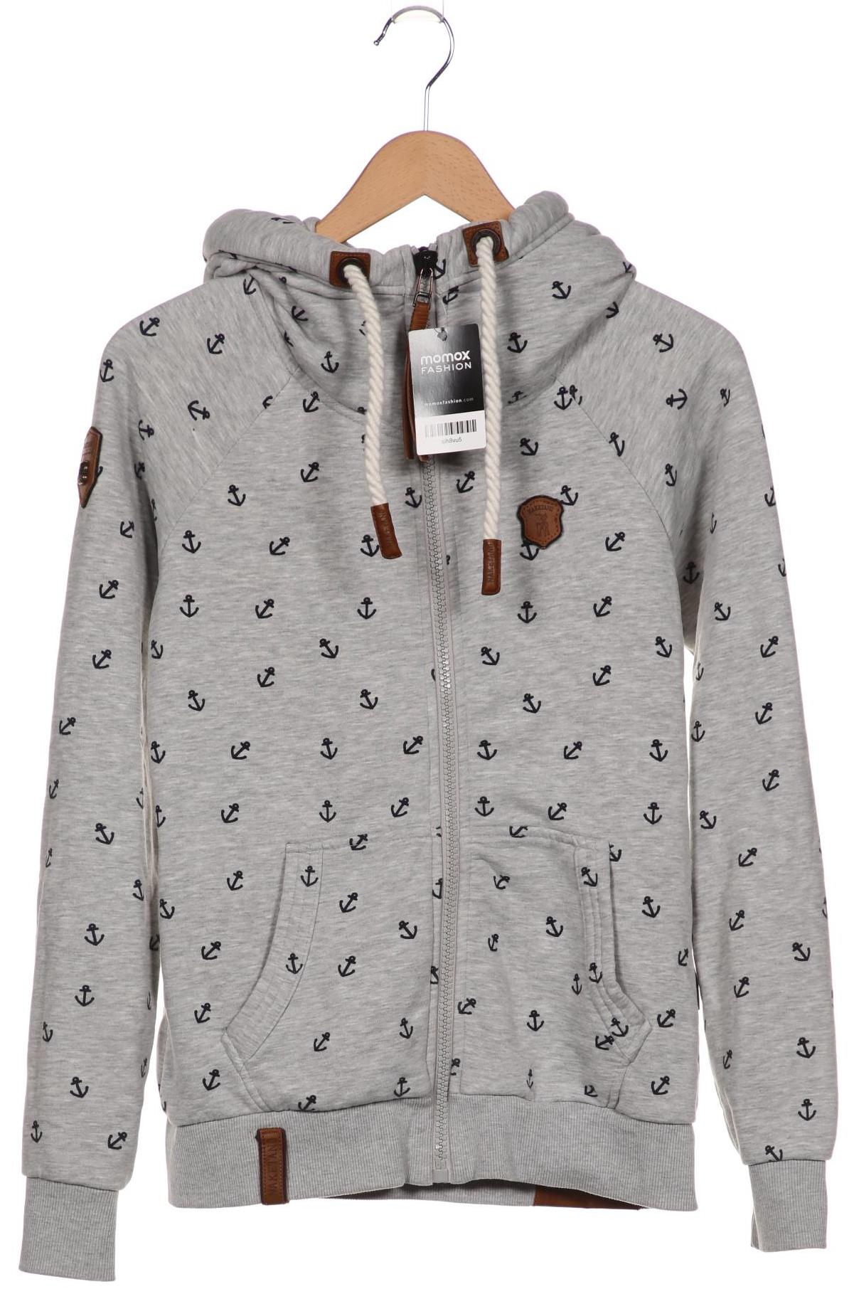 

Naketano Damen Kapuzenpullover, grau, Gr. 38