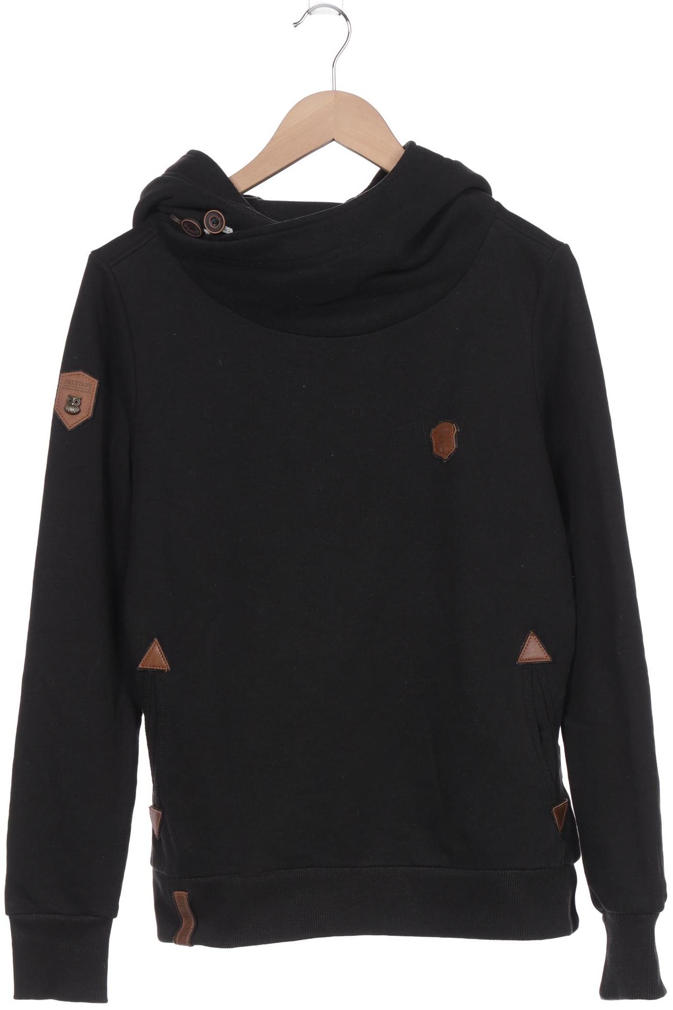 

Naketano Damen Kapuzenpullover, schwarz, Gr. 44