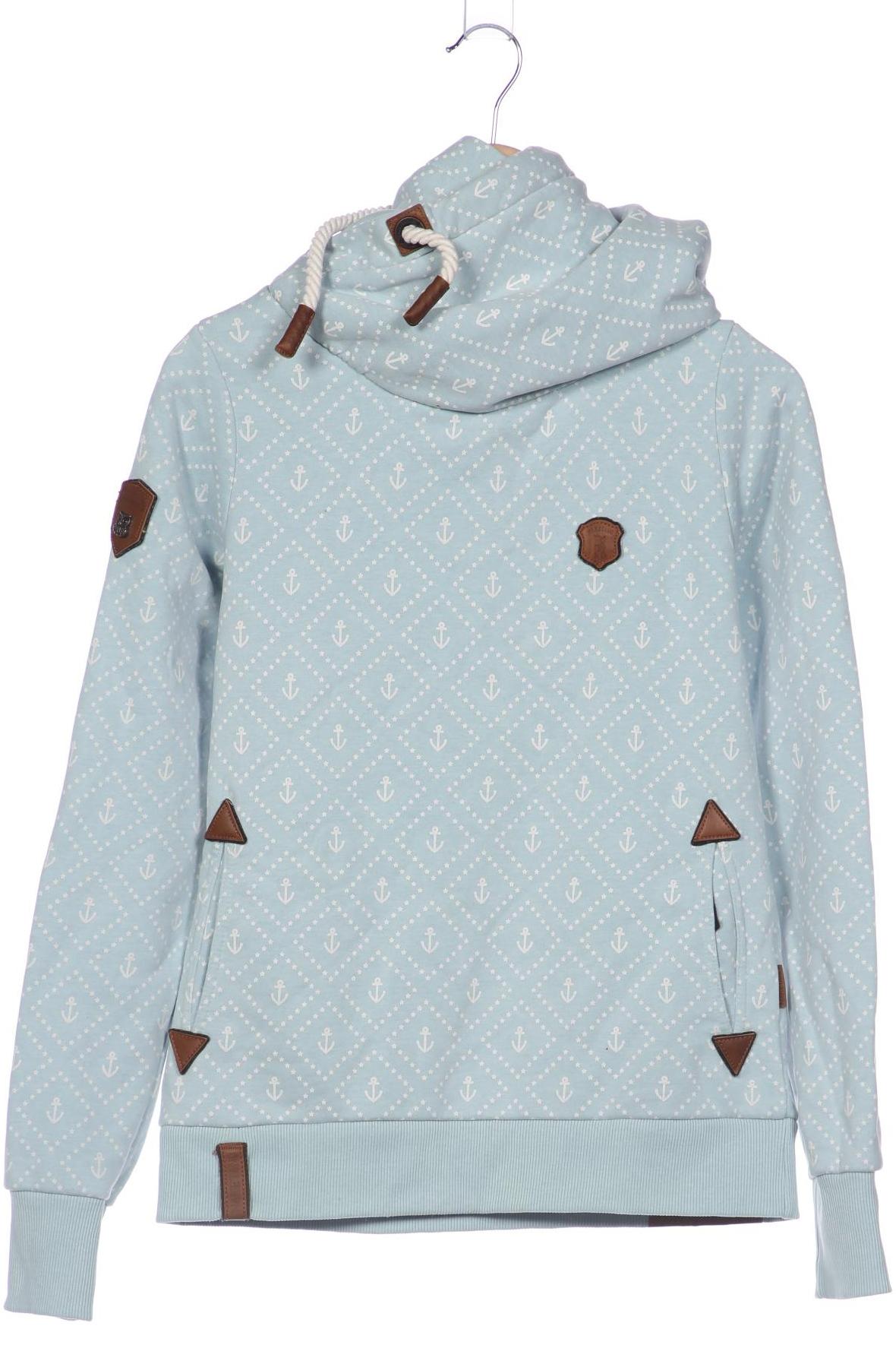 

Naketano Damen Kapuzenpullover, hellblau, Gr. 42