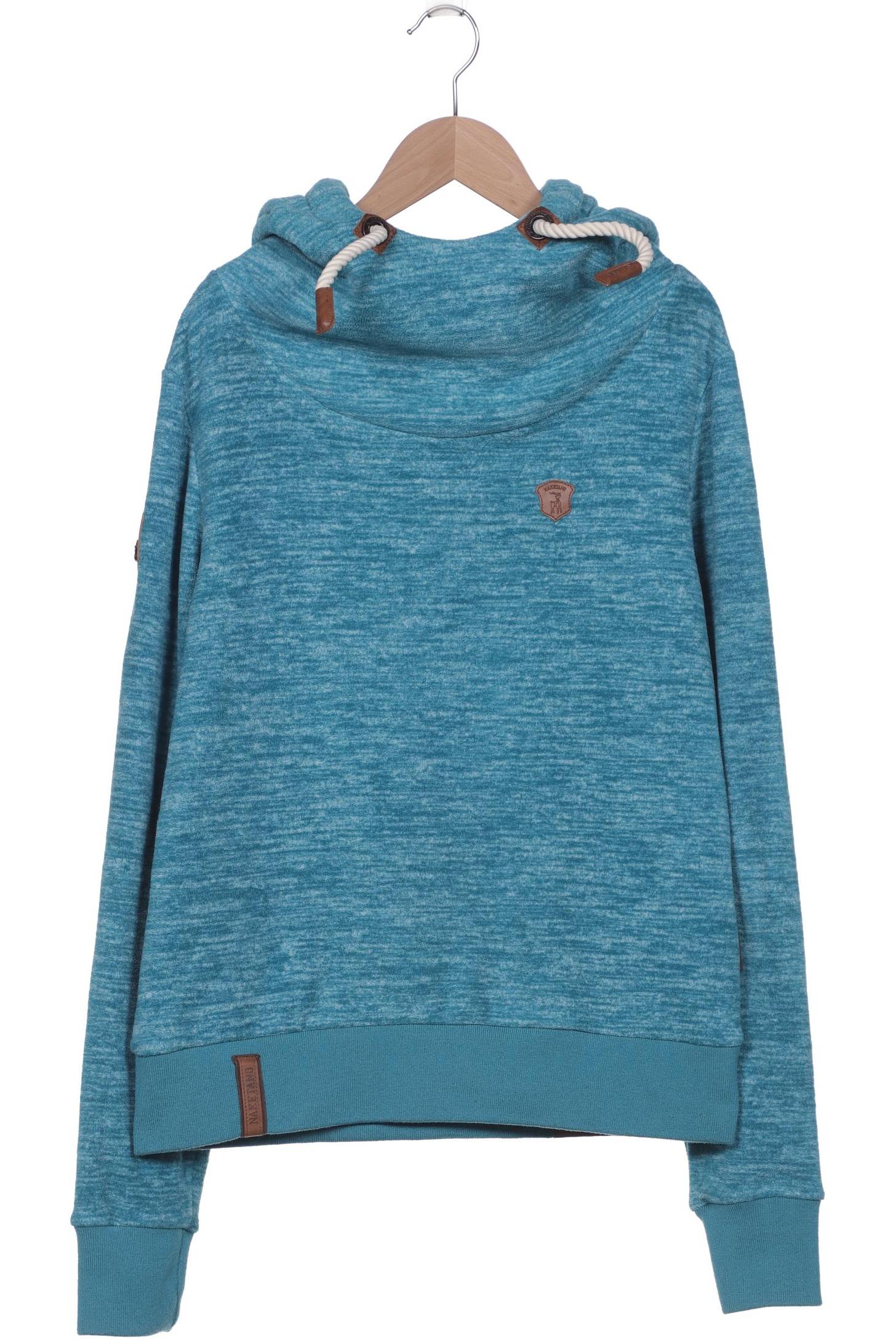 

Naketano Damen Kapuzenpullover, türkis, Gr. 38