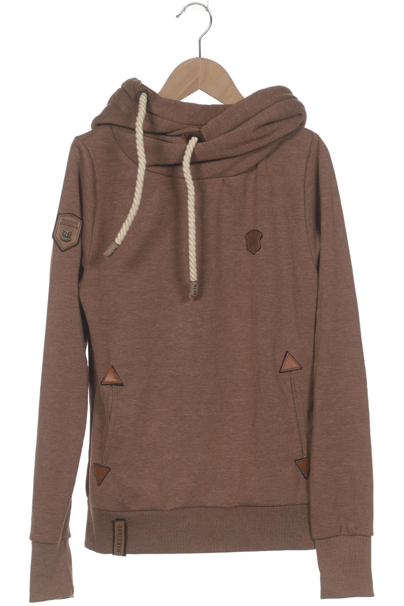 

Naketano Damen Kapuzenpullover, braun, Gr. 36