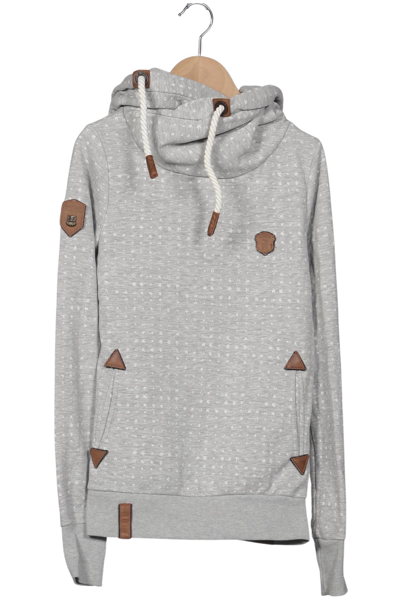 

Naketano Damen Kapuzenpullover, grau, Gr. 36