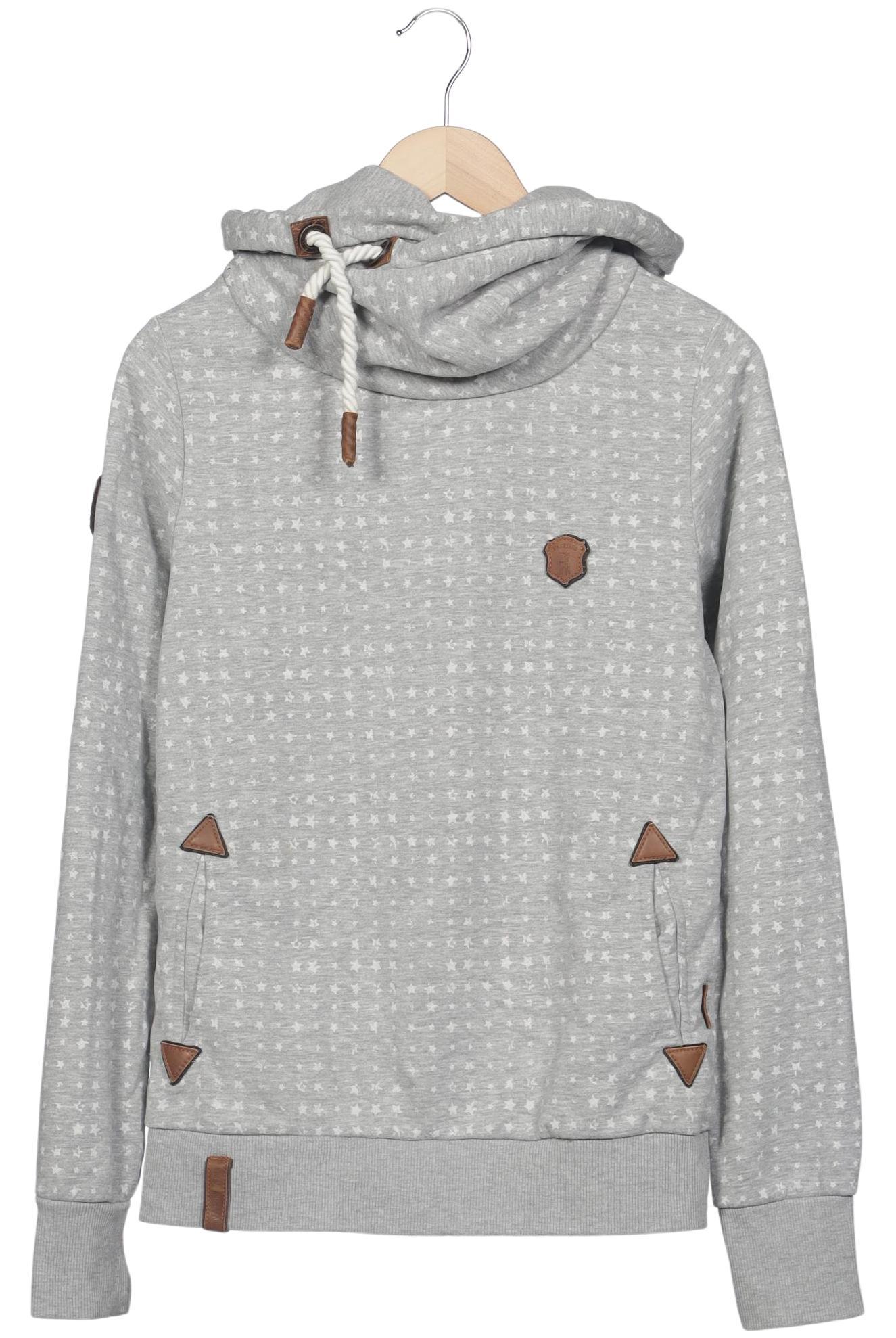 

Naketano Damen Kapuzenpullover, grau, Gr. 42