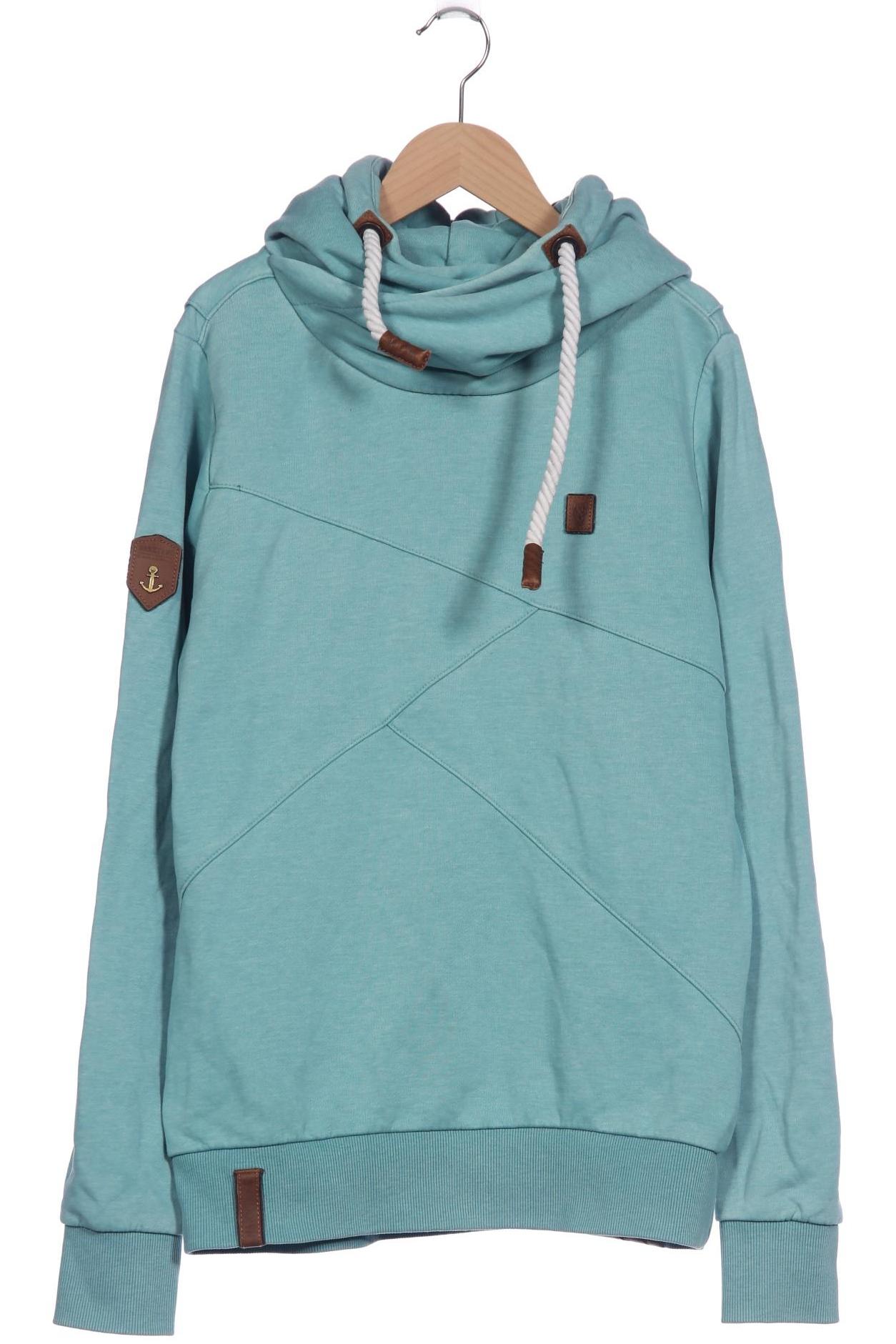 

Naketano Damen Kapuzenpullover, türkis, Gr. 38