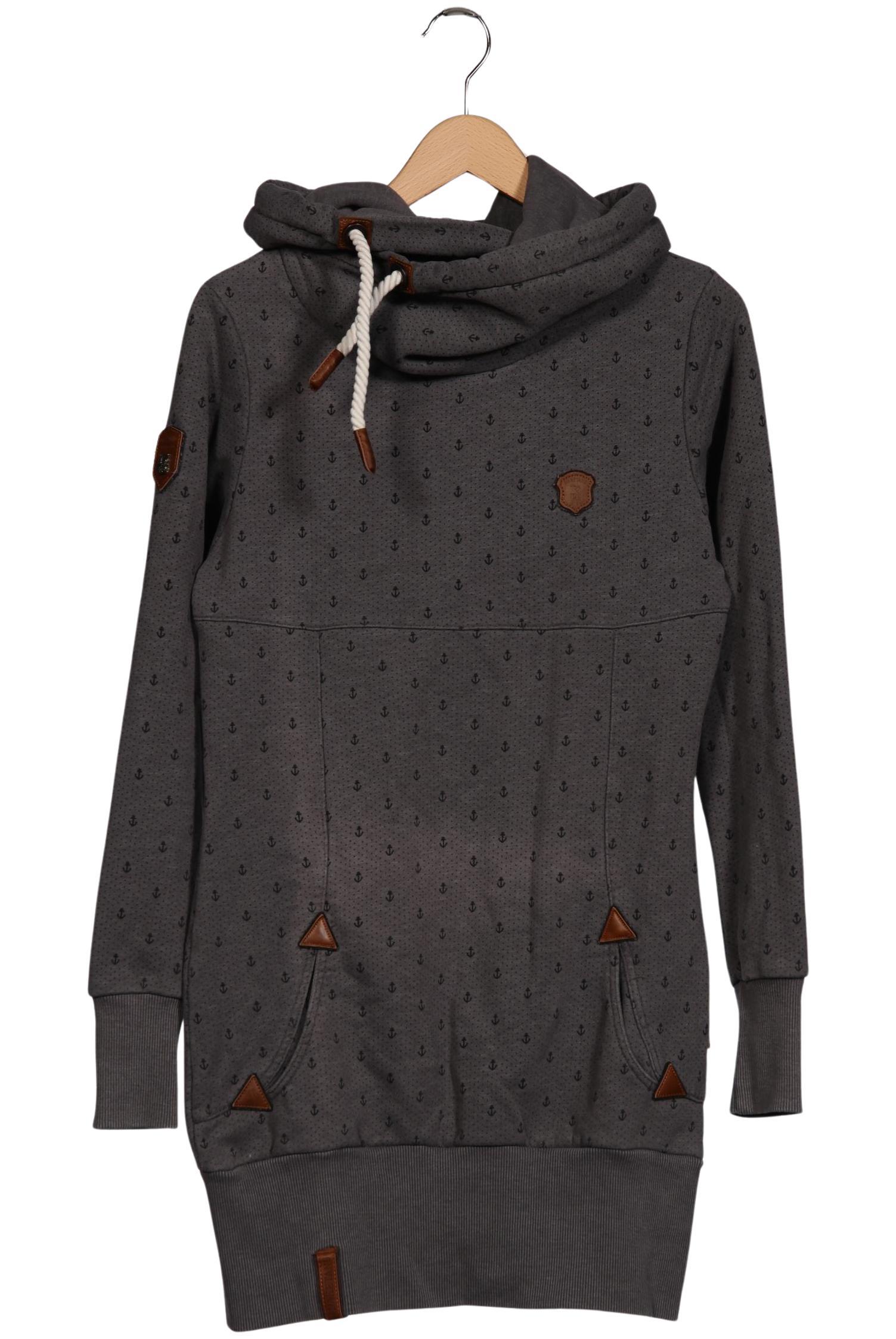 

Naketano Damen Kapuzenpullover, grau, Gr. 42