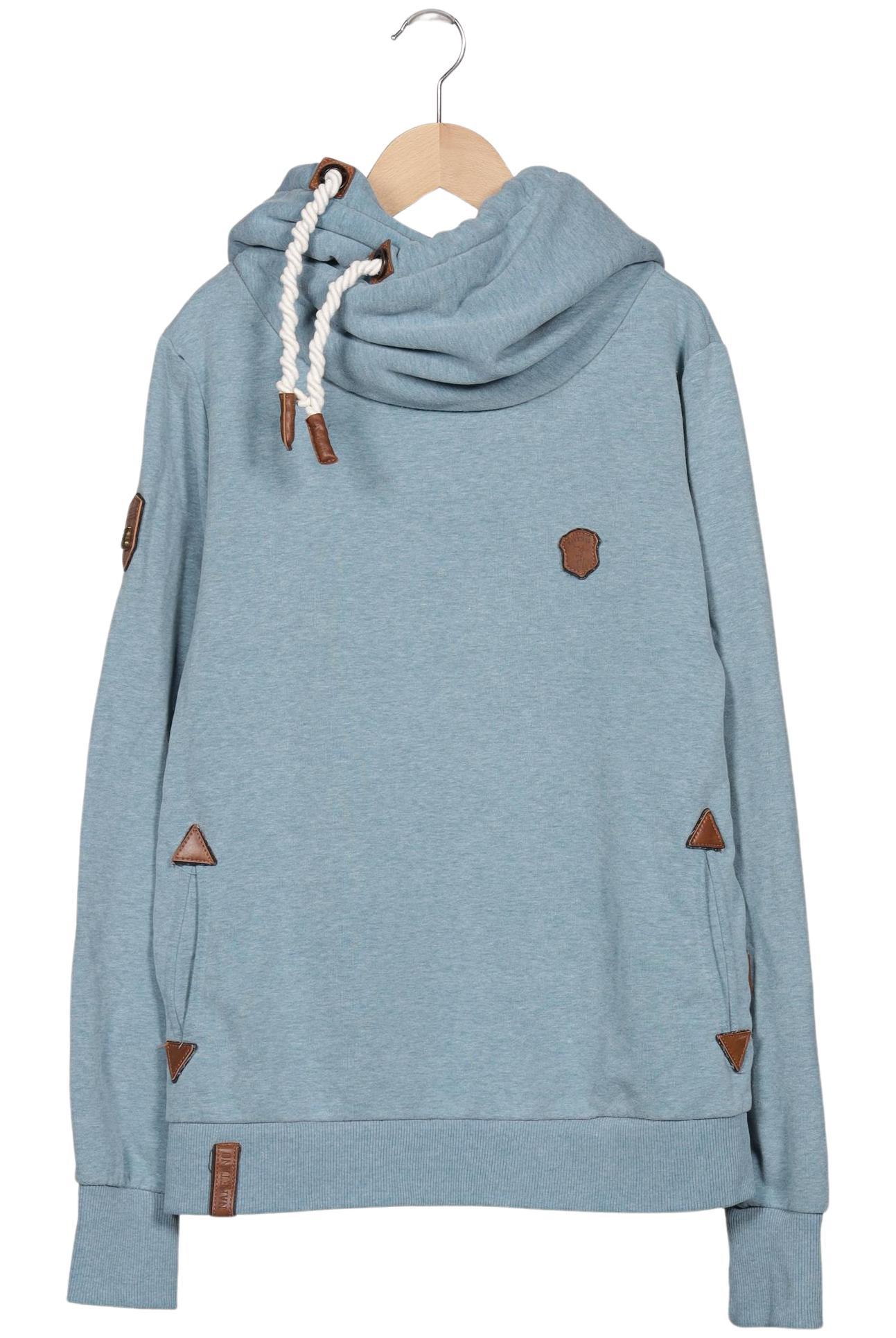

Naketano Damen Kapuzenpullover, hellblau, Gr. 44