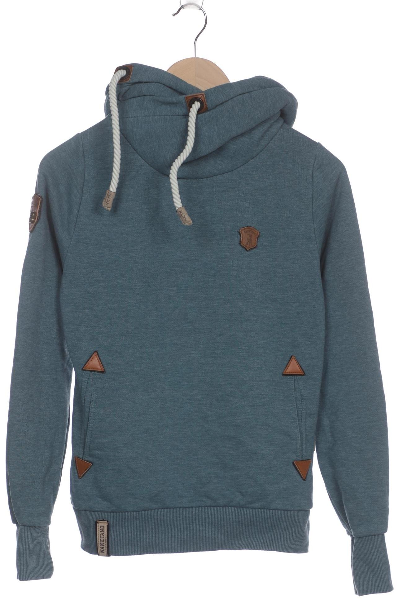 

Naketano Damen Kapuzenpullover, türkis, Gr. 36