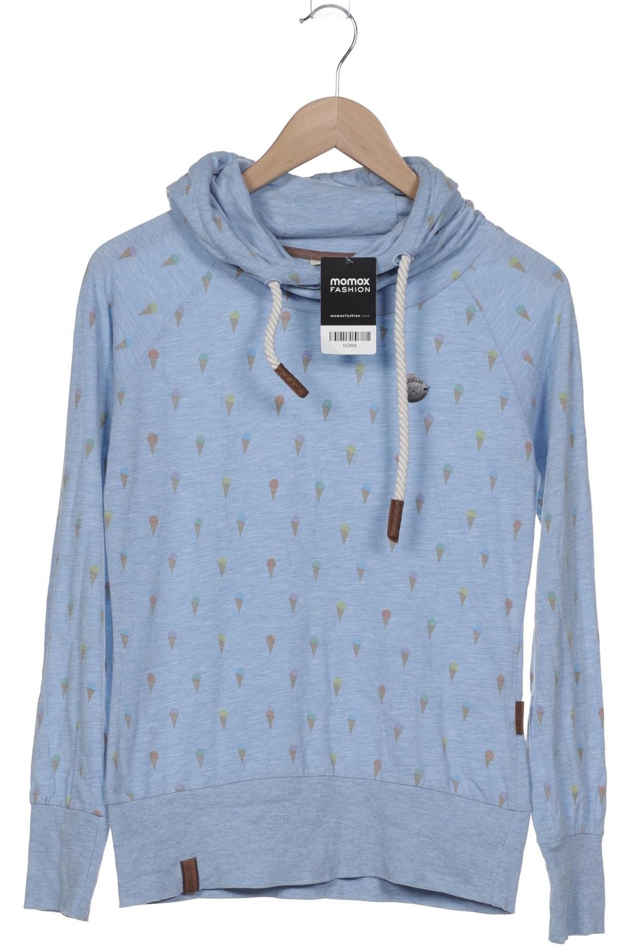 

Naketano Damen Kapuzenpullover, hellblau, Gr. 36
