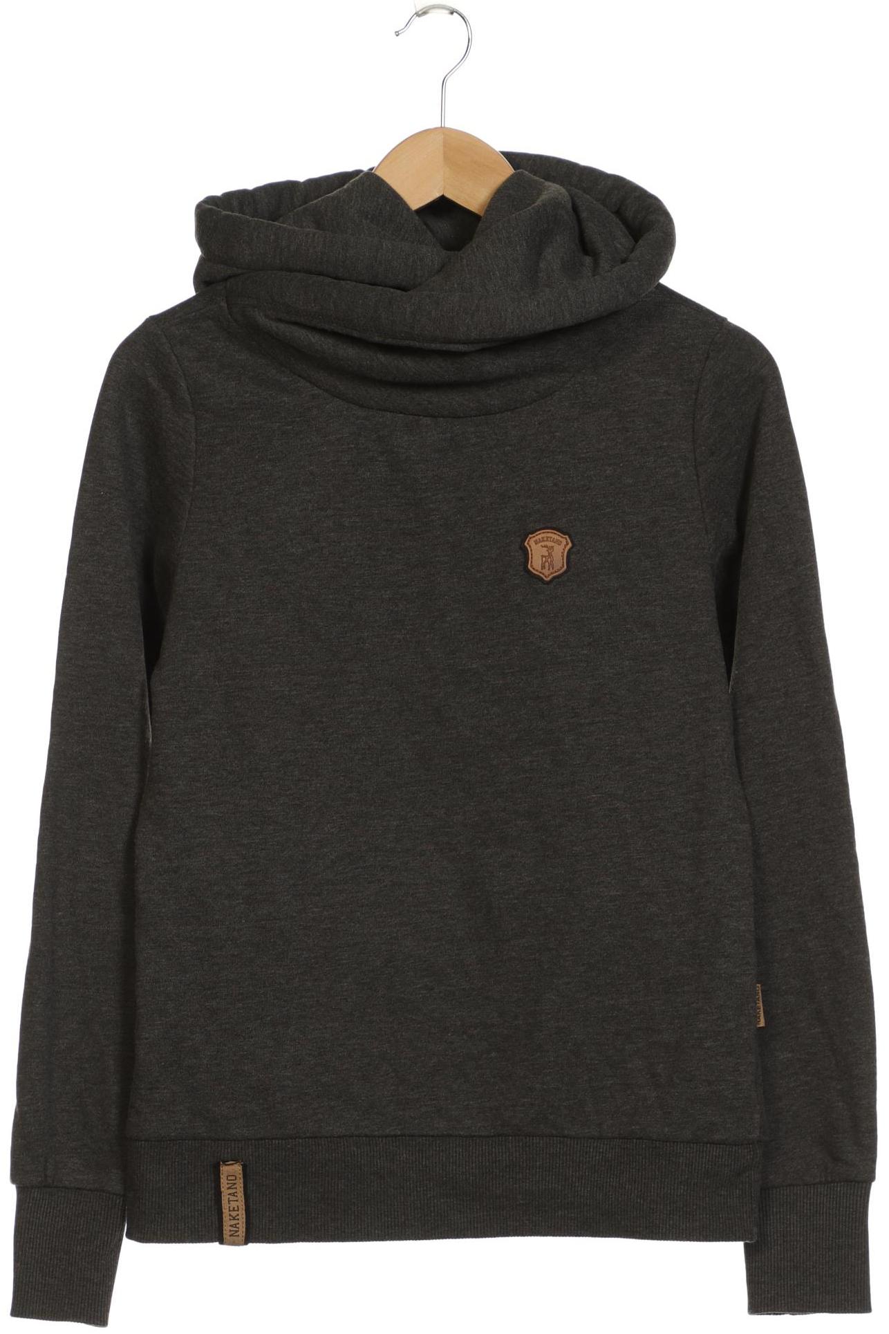 

Naketano Damen Kapuzenpullover, grau, Gr. 38
