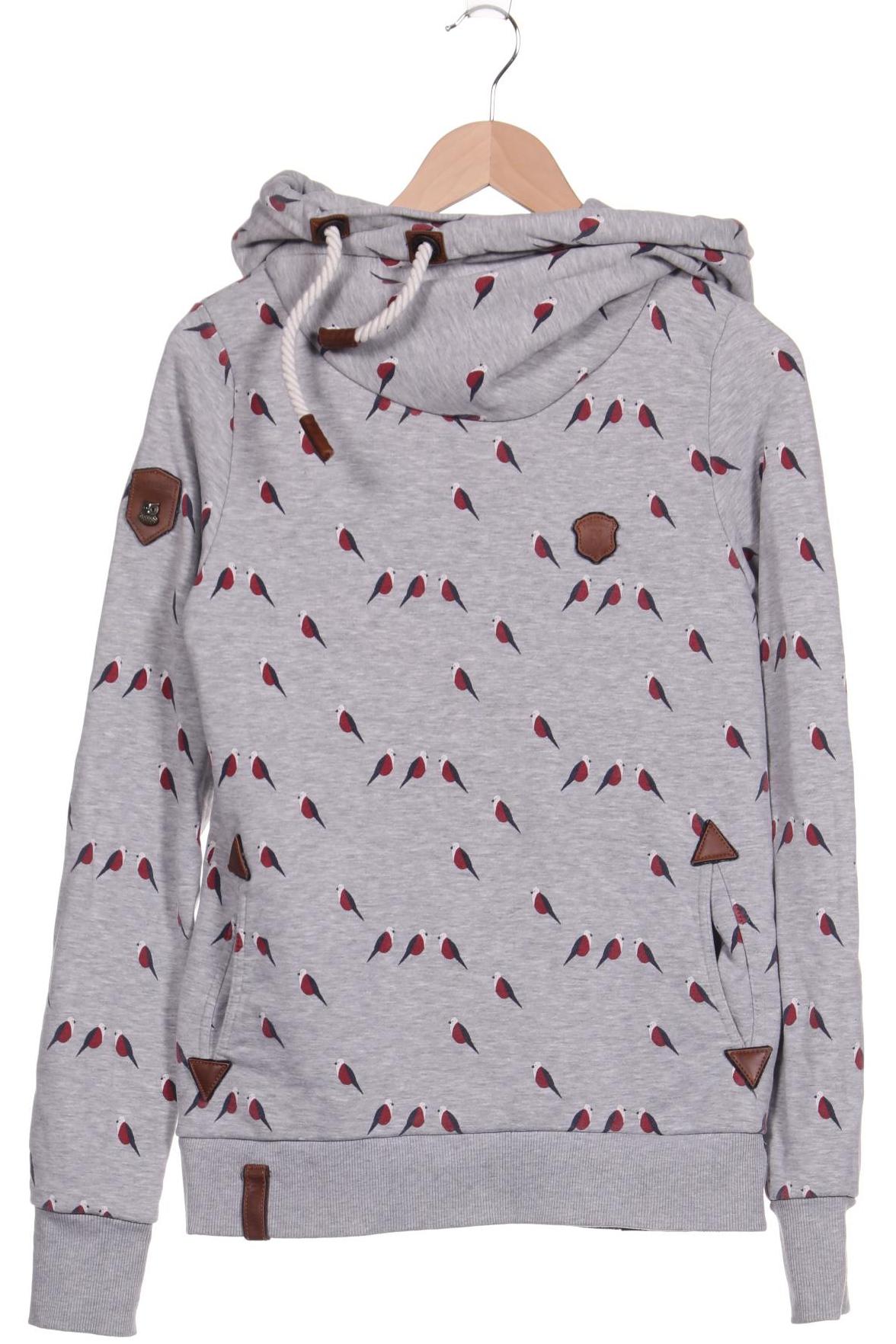 

Naketano Damen Kapuzenpullover, grau, Gr. 42