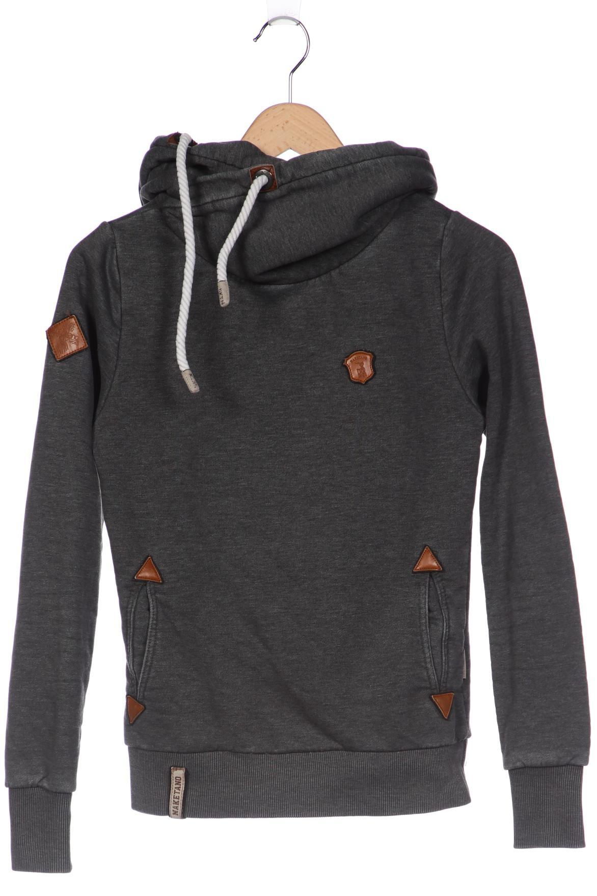 

Naketano Damen Kapuzenpullover, grau, Gr. 38